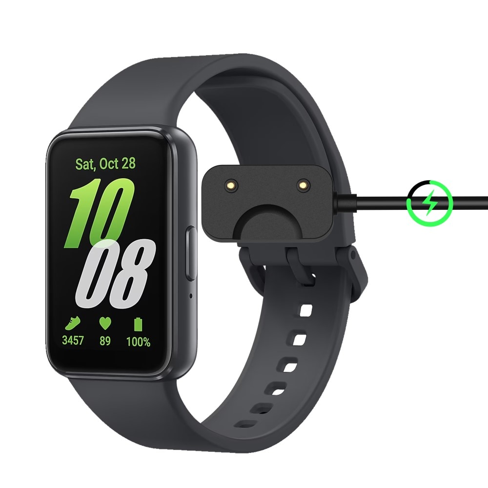 Cable de carga USB-C 1m para Garmin Enduro 3, negro
