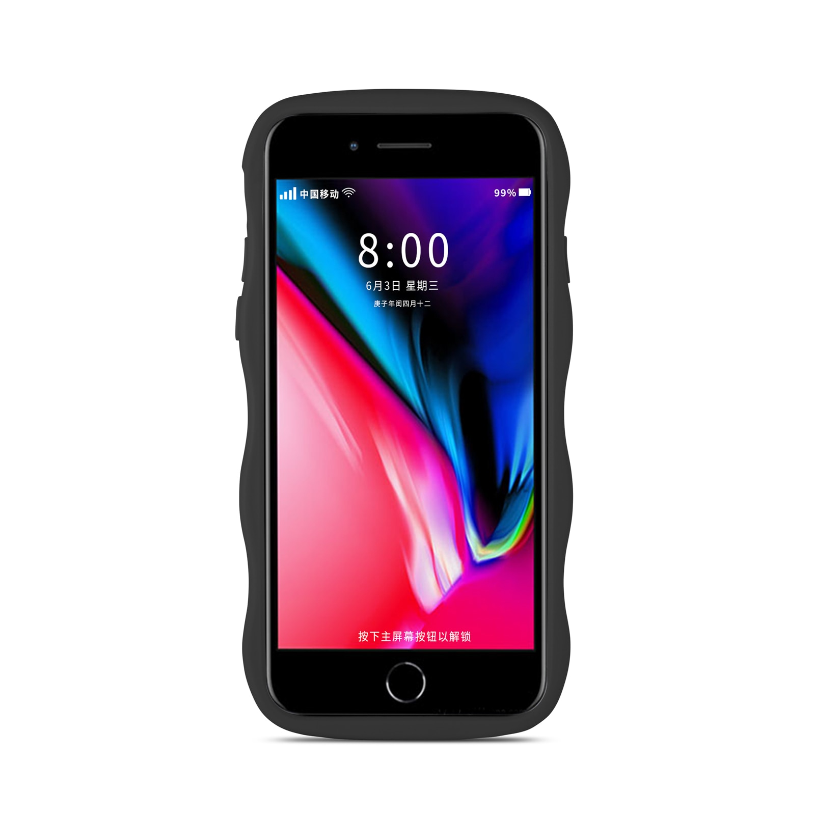 The Wave Case iPhone SE 2022 Negro