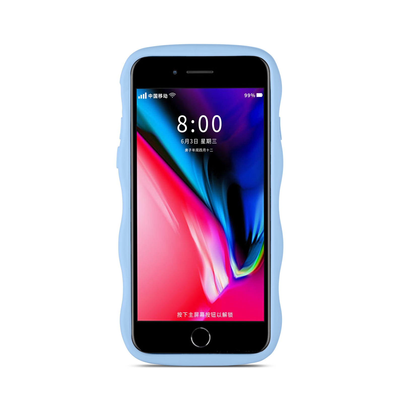 The Wave Case iPhone SE 2020 Azul