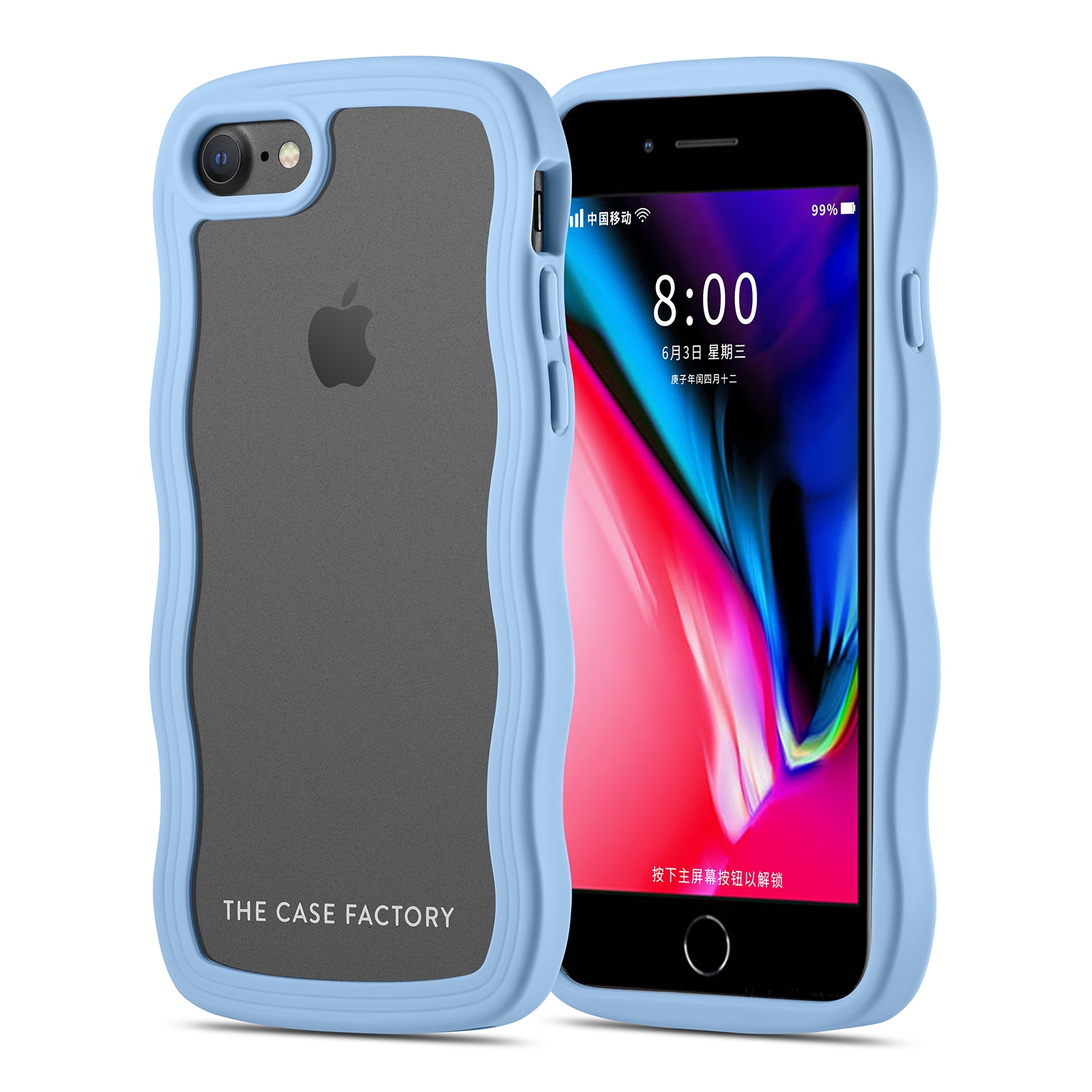 The Wave Case iPhone SE 2020 Azul