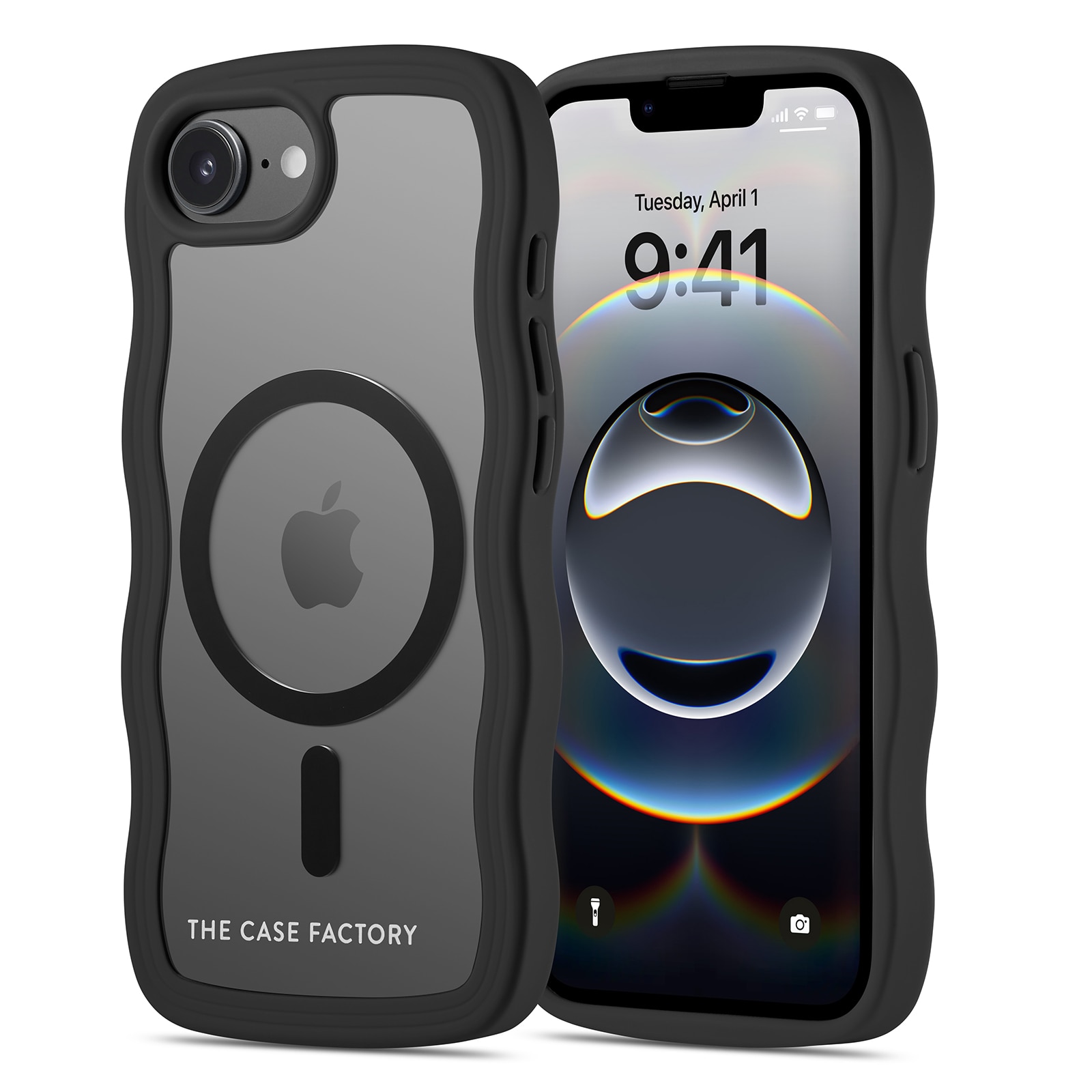 The Wave Mag Case iPhone 16e Negro