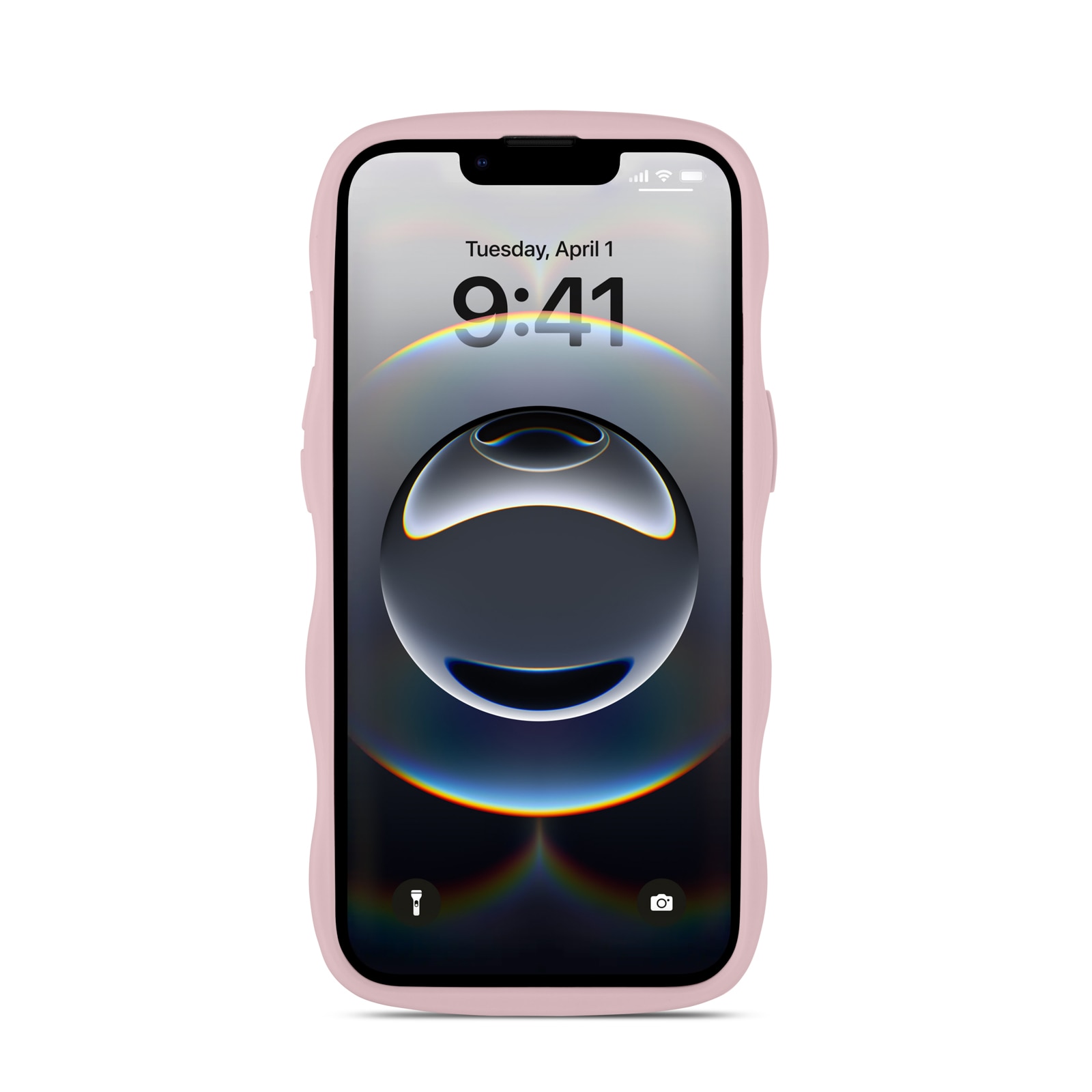 The Wave Case iPhone 16e Rosa