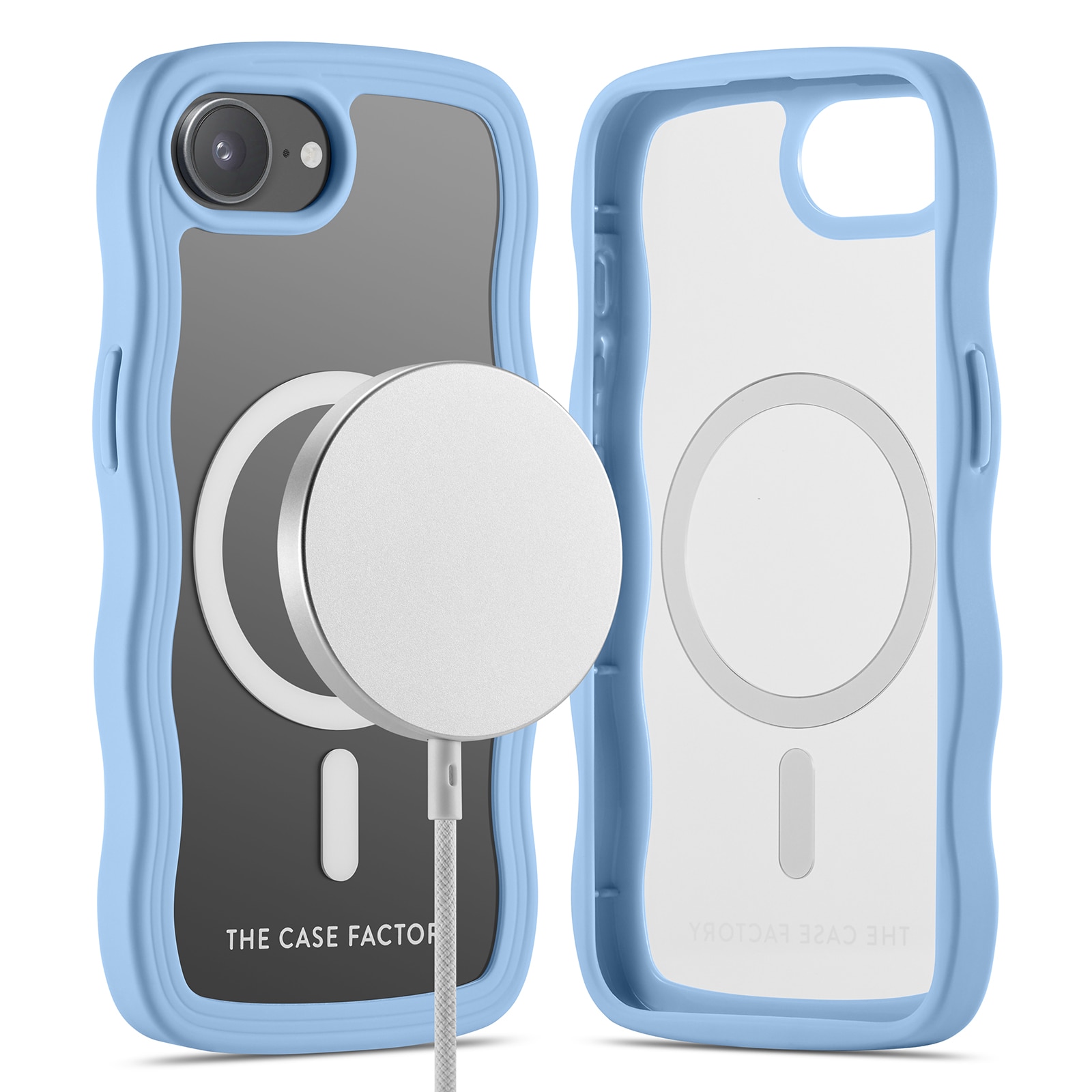 The Wave Mag Case iPhone 16e Azul