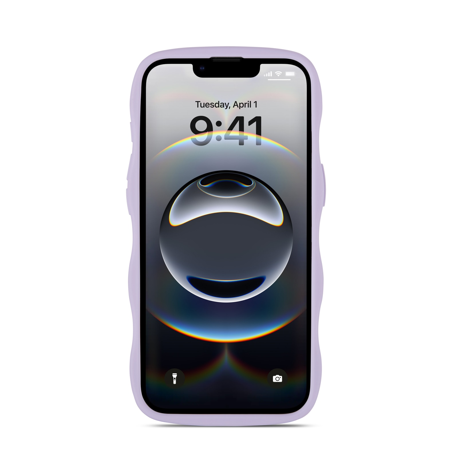 The Wave Case iPhone 16e Púrpura