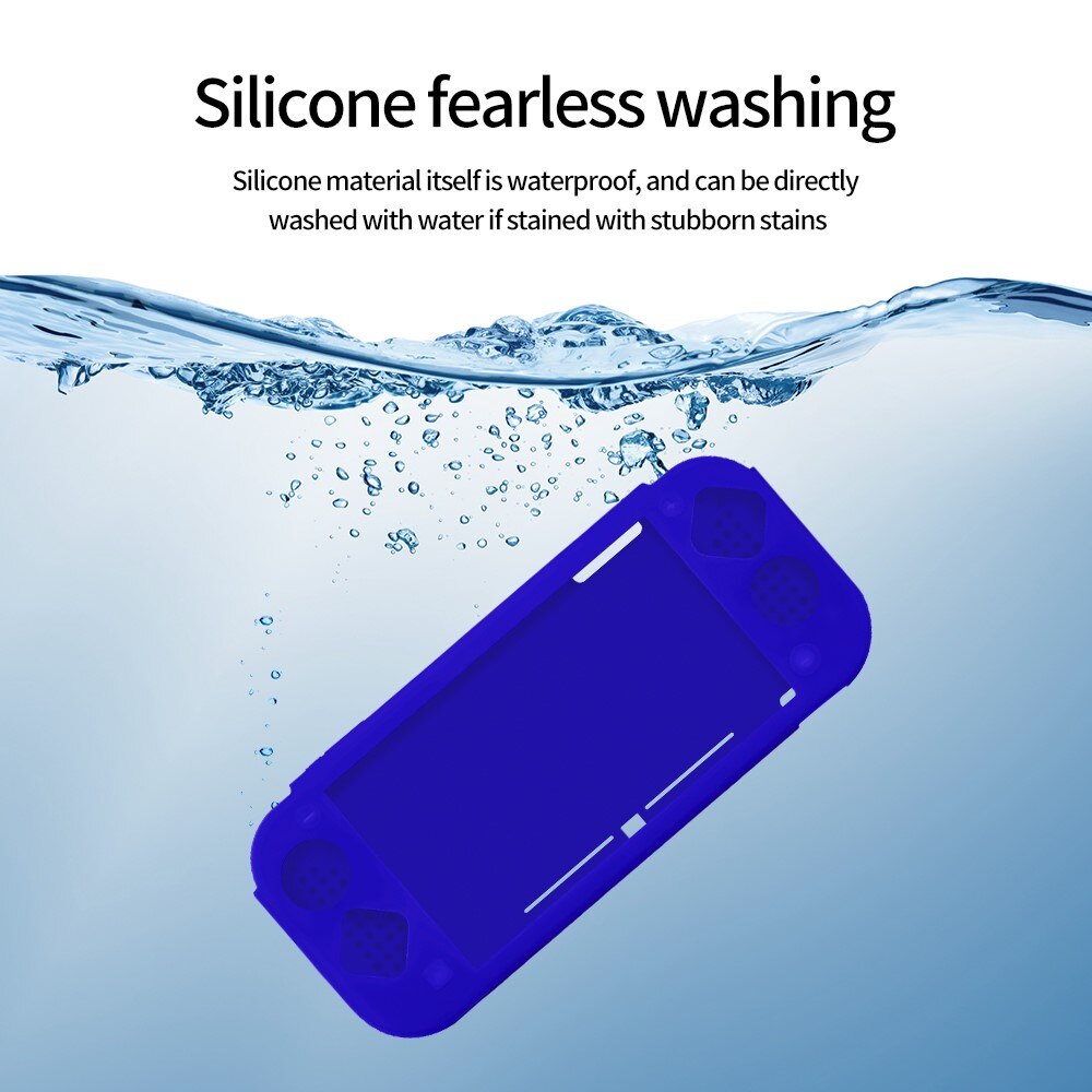 Funda de silicona Nintendo Switch Lite, negro