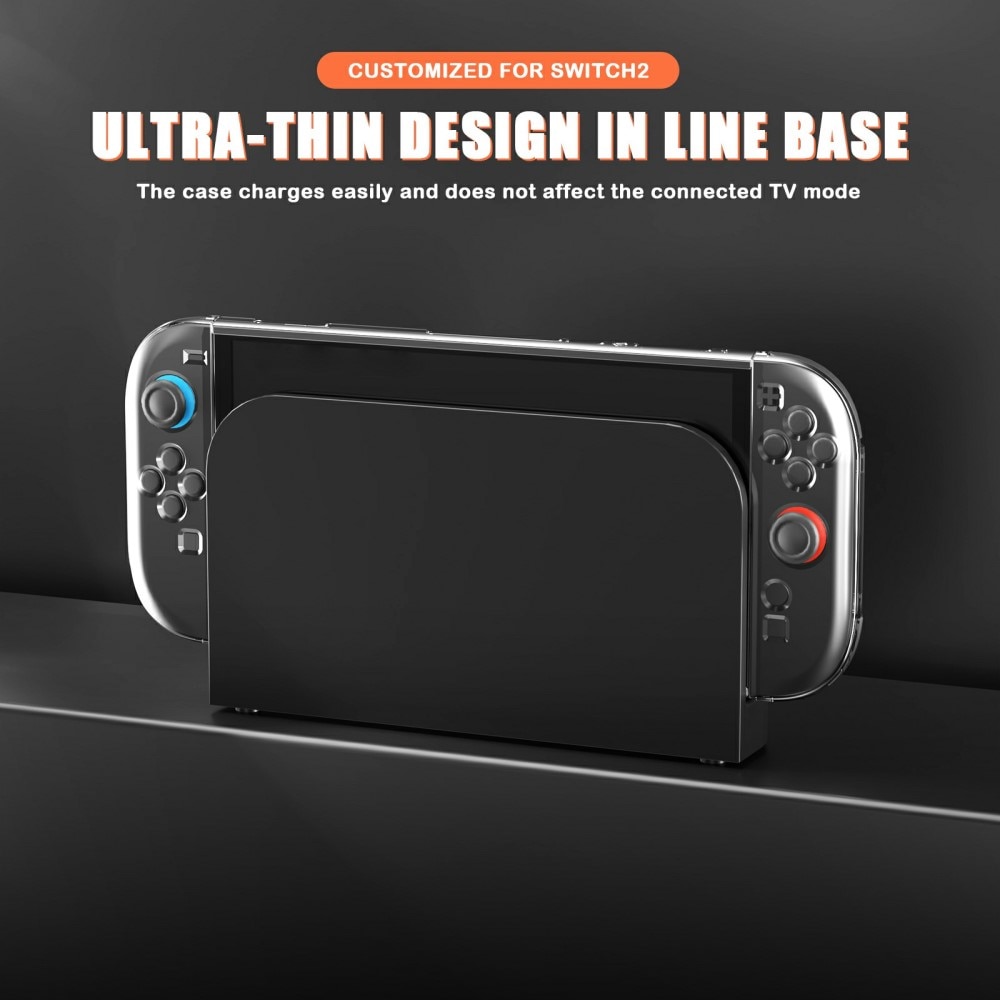 Funda Nintendo Switch 2 Transparente
