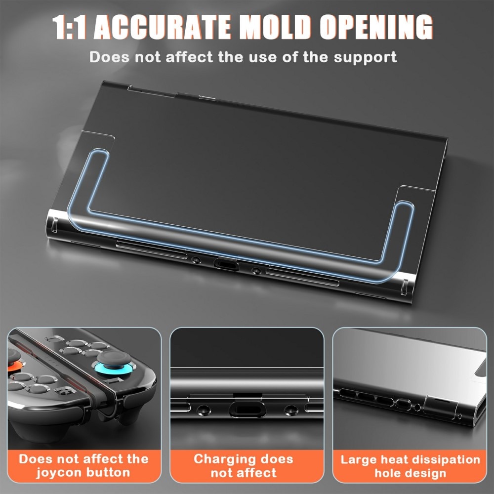 Funda Nintendo Switch 2 Transparente