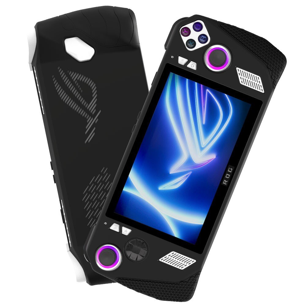 Silicone Case with Thumb Grip Asus ROG Ally, negro