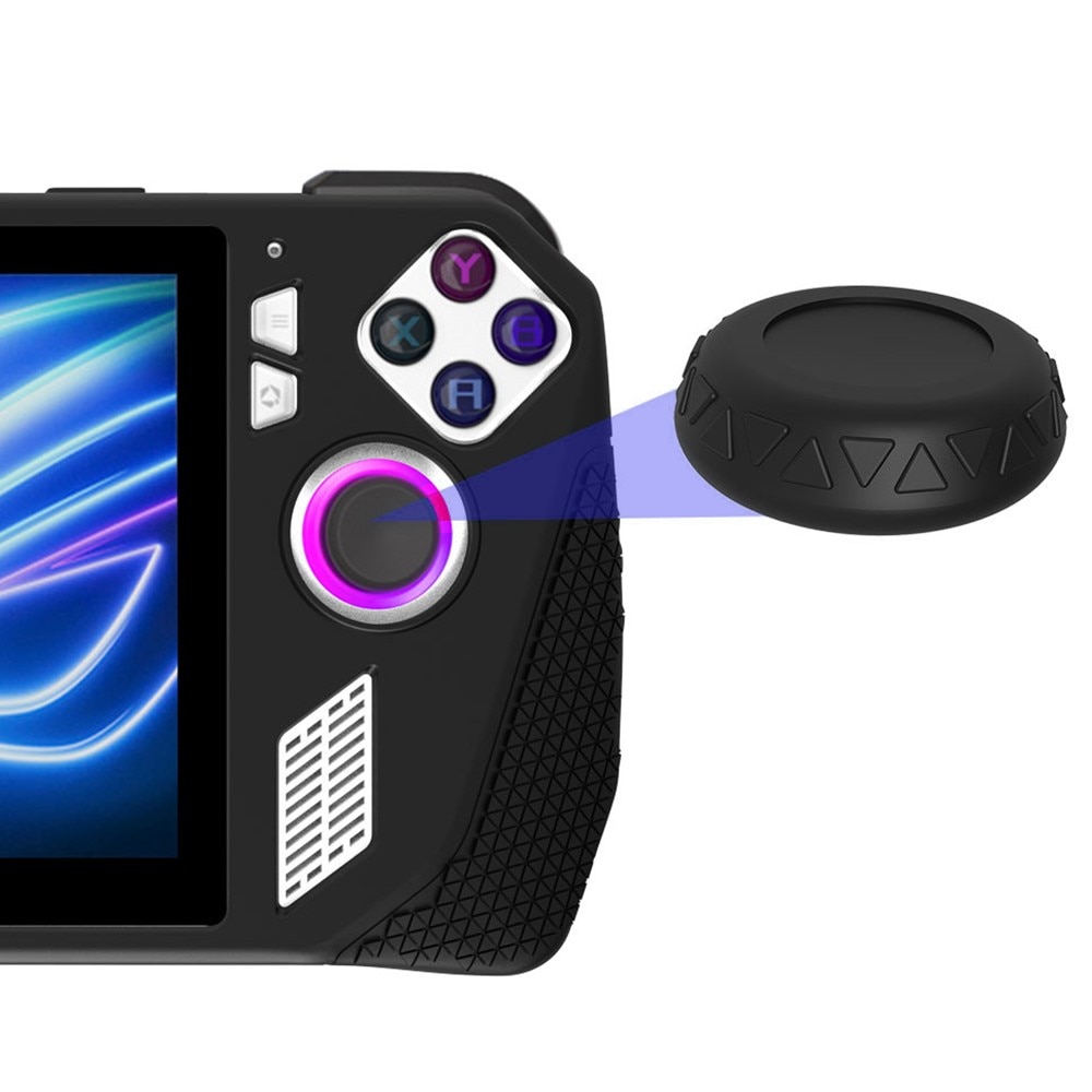 Silicone Case with Thumb Grip Asus ROG Ally, negro