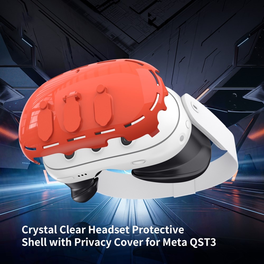 Funda Meta Quest 3 VR, transparente