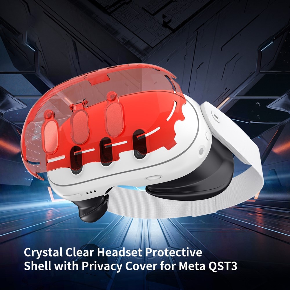 Funda Meta Quest 3 VR, transparente