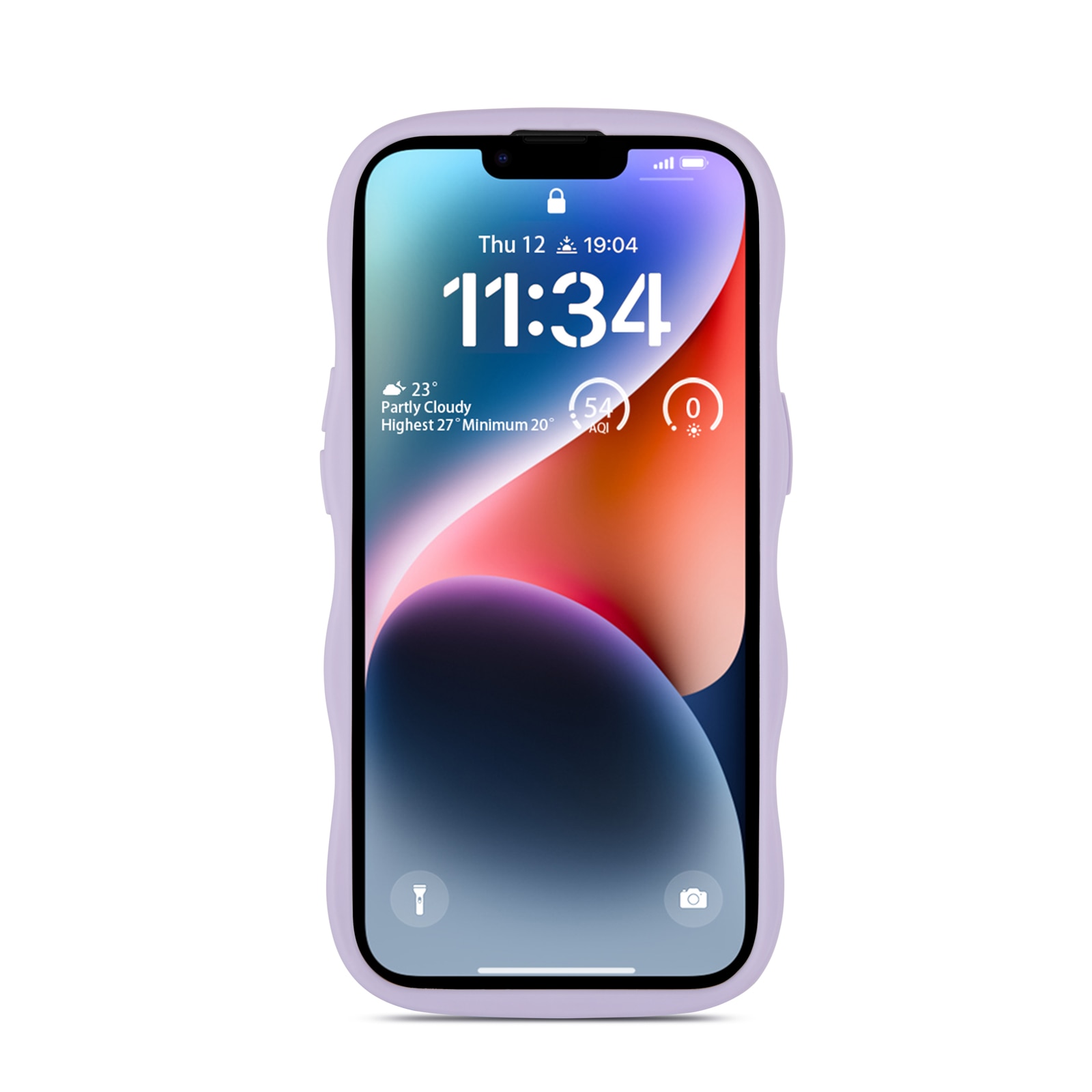 The Wave Case iPhone 13 Púrpura