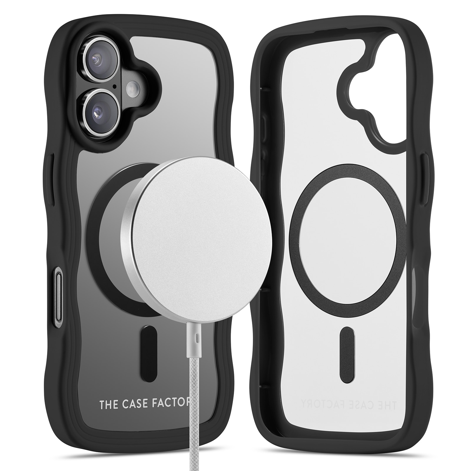 The Wave Mag Case iPhone 16 Negro