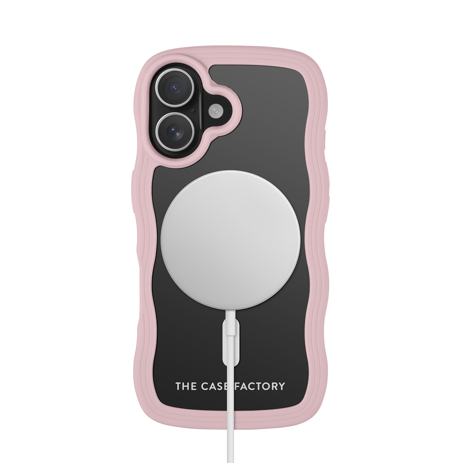 The Wave Mag Case iPhone 16 Rosa