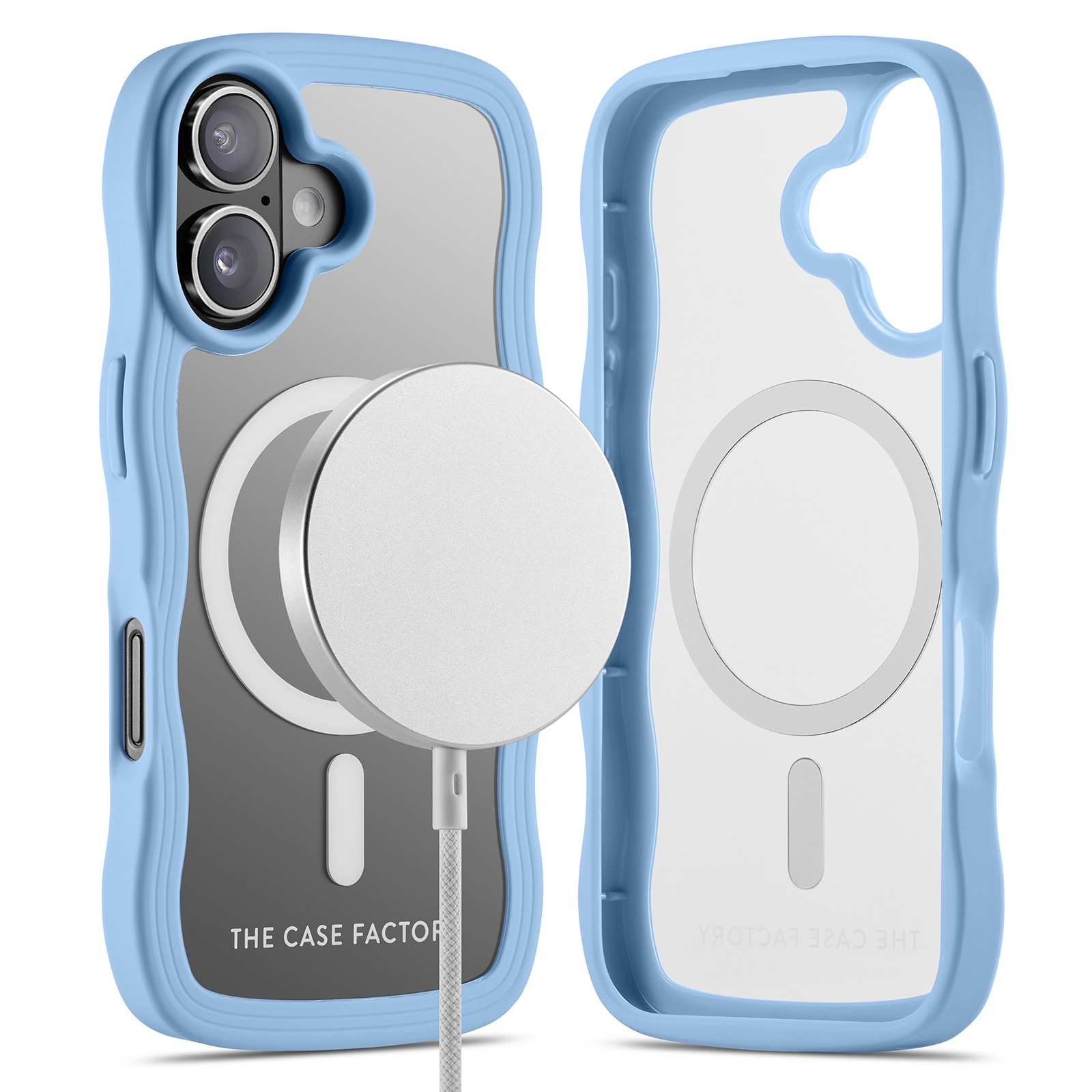 The Wave Mag Case iPhone 16 Azul