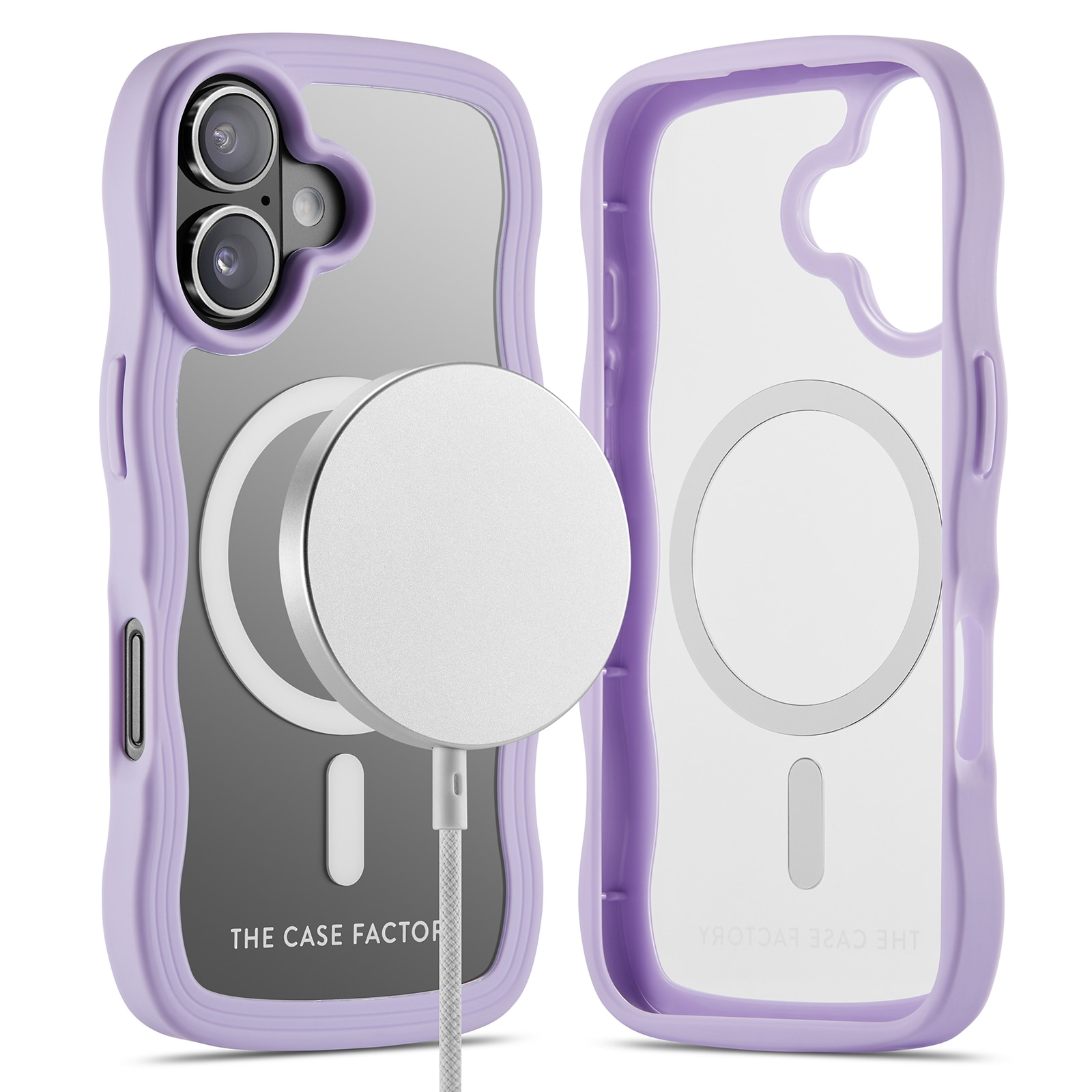 The Wave Mag Case iPhone 16 Púrpura