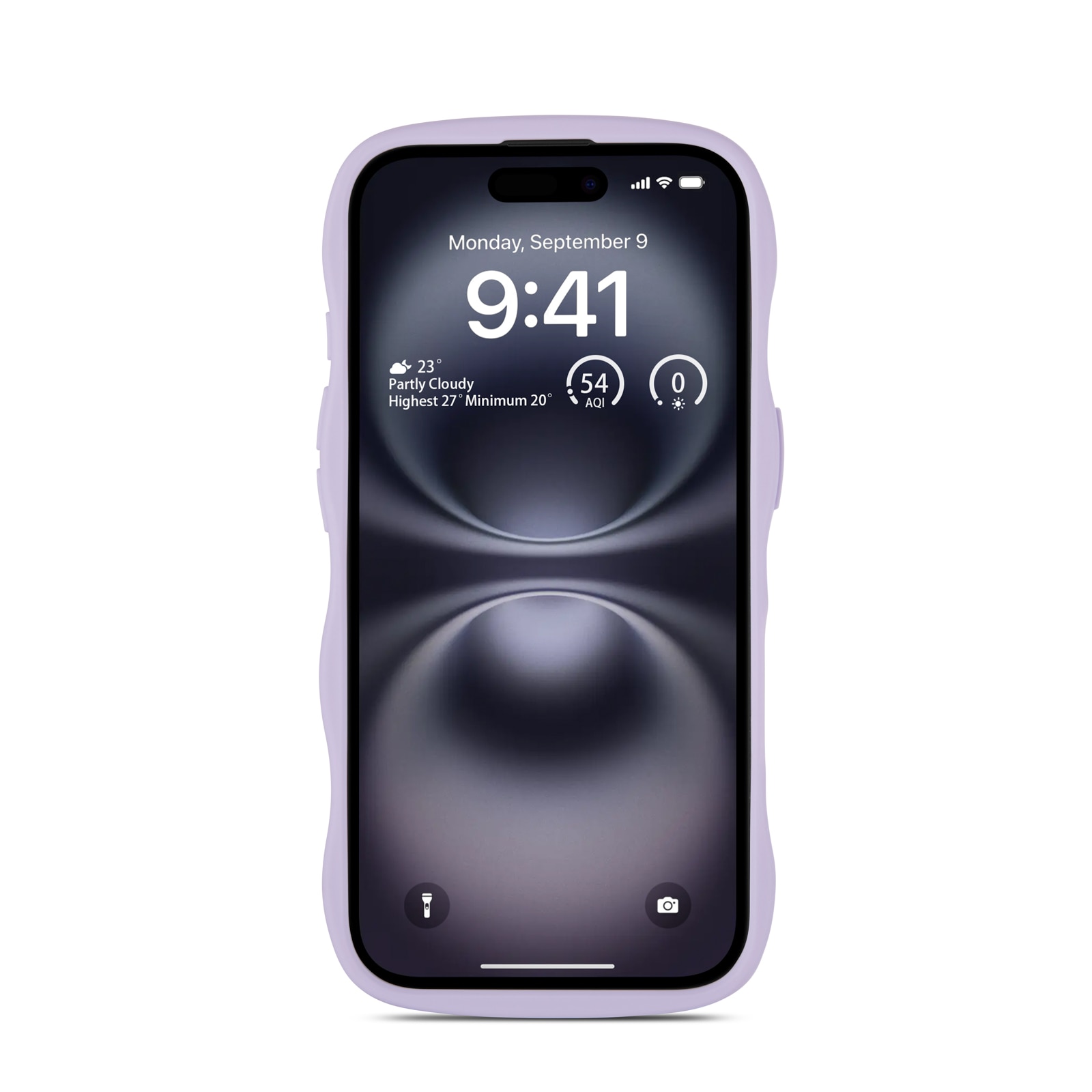The Wave Mag Case iPhone 16 Púrpura