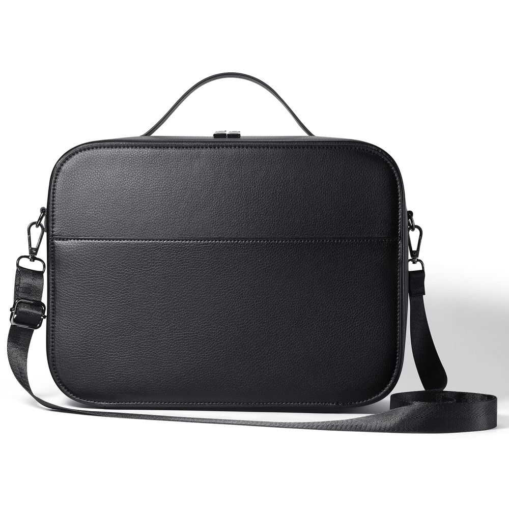 Bolsa de almacenamiento con correa de hombro para Apple Vision Pro, negro