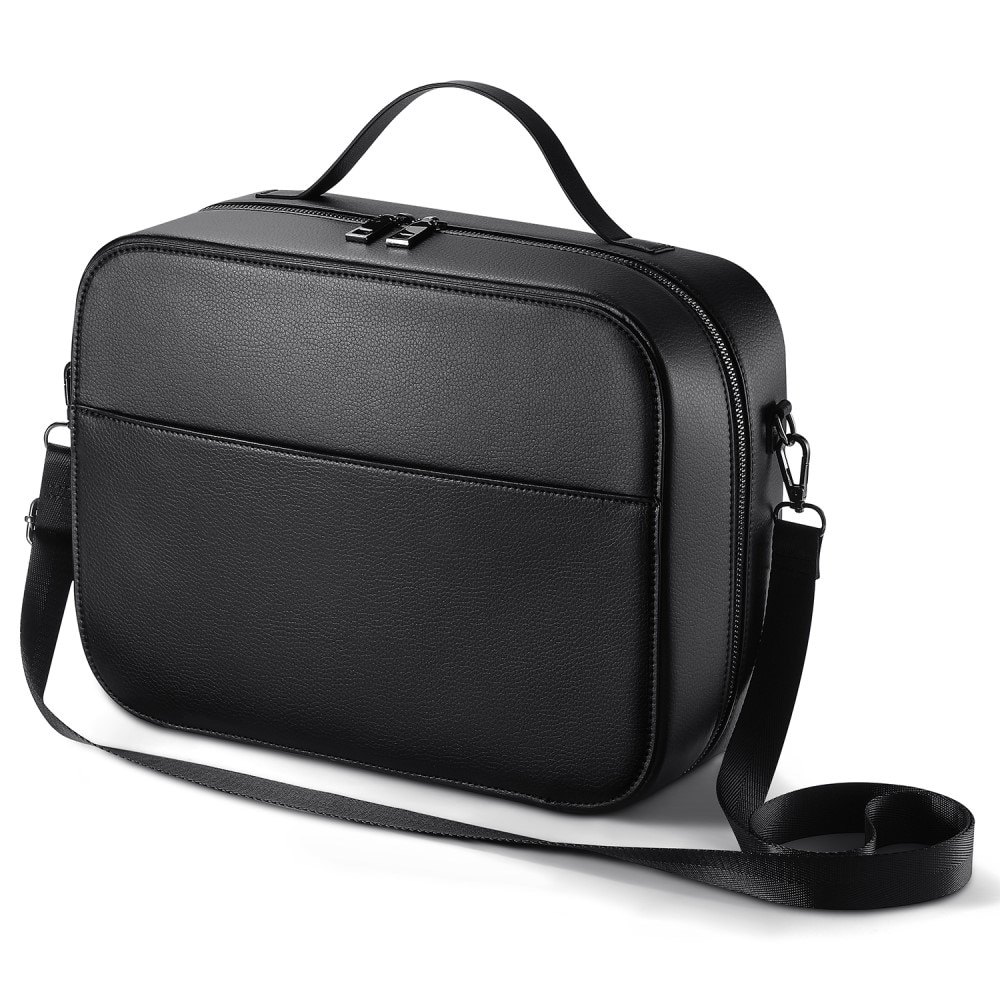 Bolsa de almacenamiento con correa de hombro para Apple Vision Pro, negro