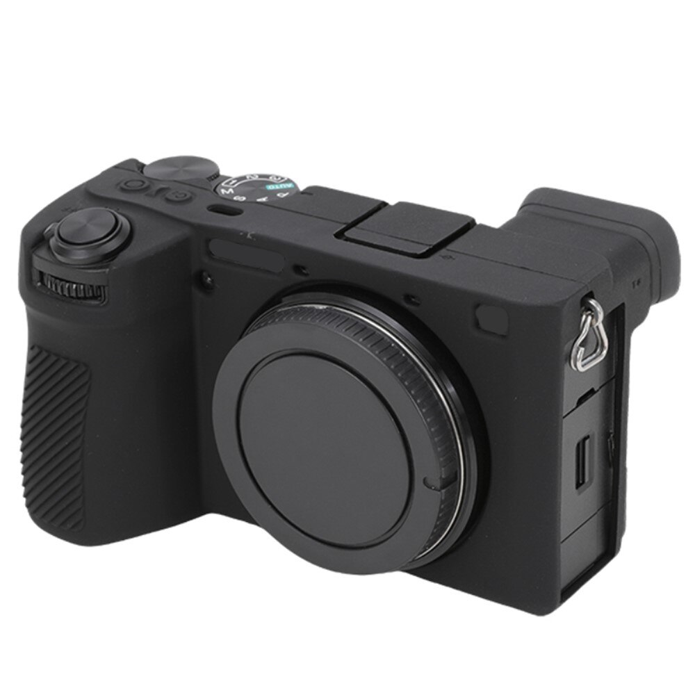 Funda de silicona Sony A6700 negro