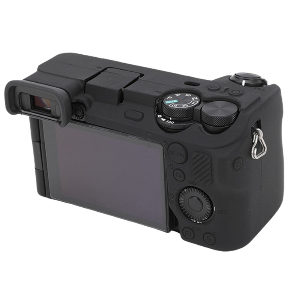 Funda de silicona Sony A6700 negro