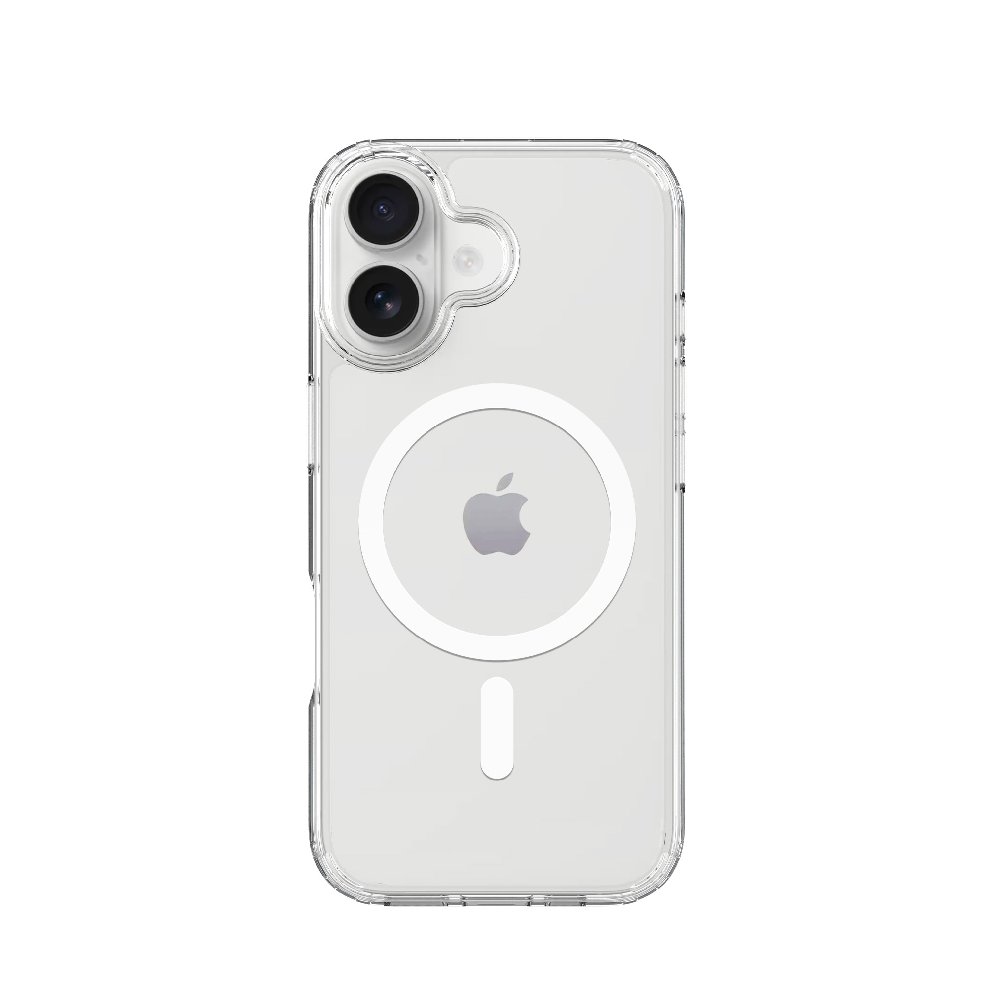 Funda híbrida MagSafe iPhone 17 Transparente
