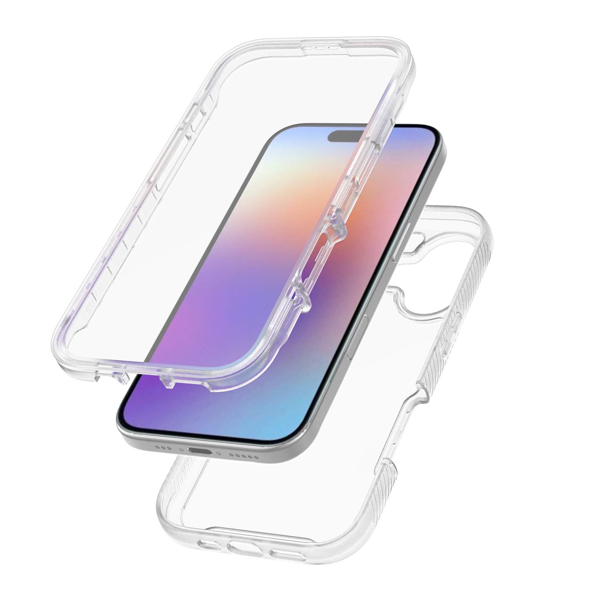 Funda Full Protection iPhone 17 Transparente