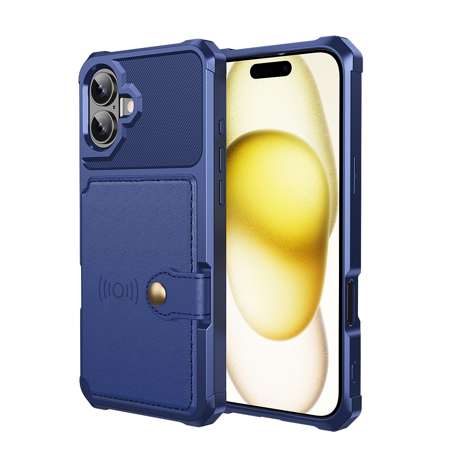 Funda con tarjetero Tough Multi-slot iPhone 17 Azul