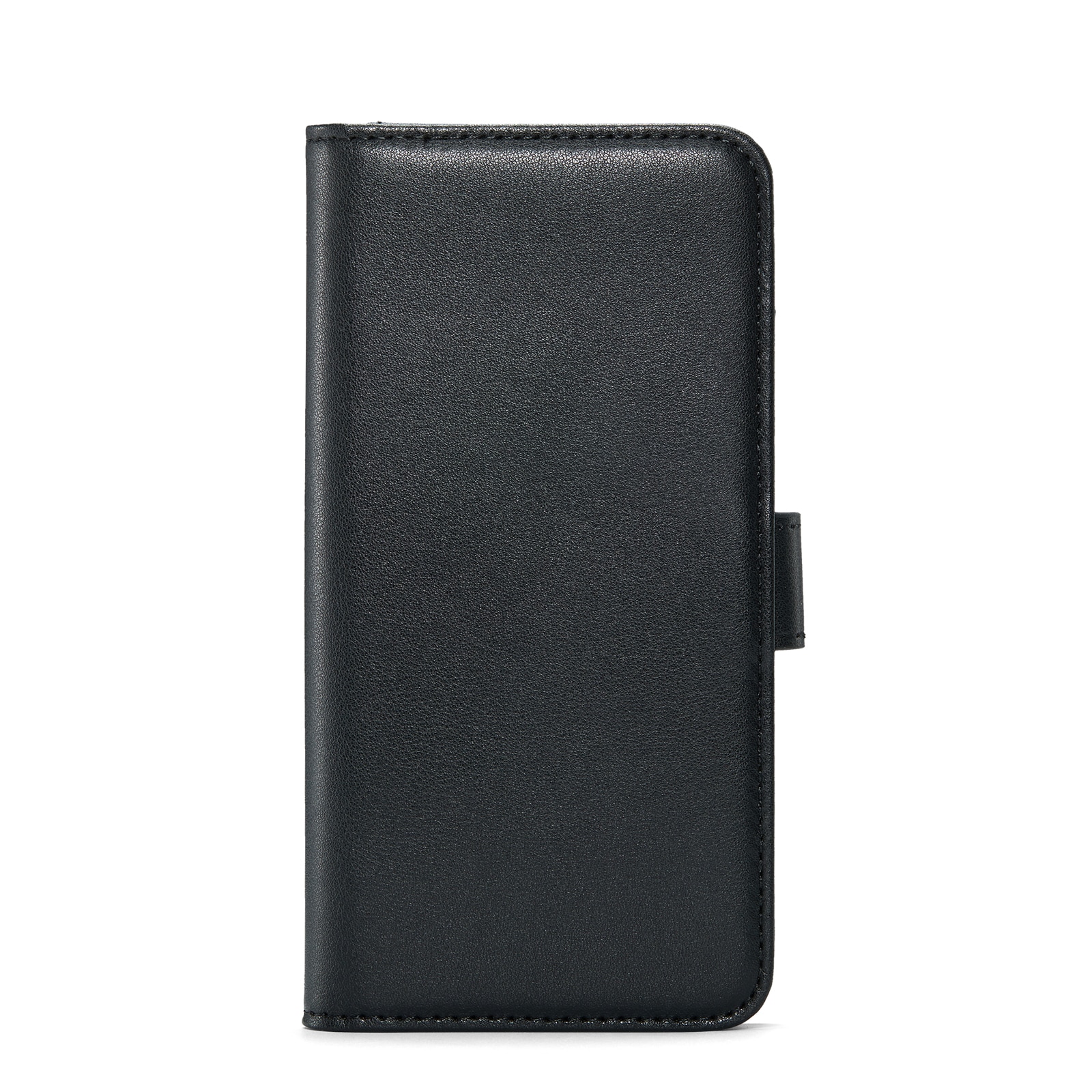 Funda de cuero genuino iPhone 17 Pro Max, Negro