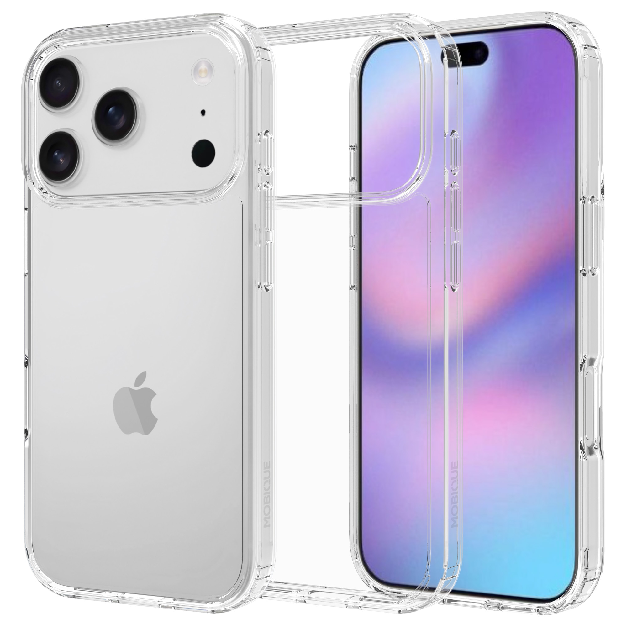 Funda híbrida para iPhone 17 Air Transparente