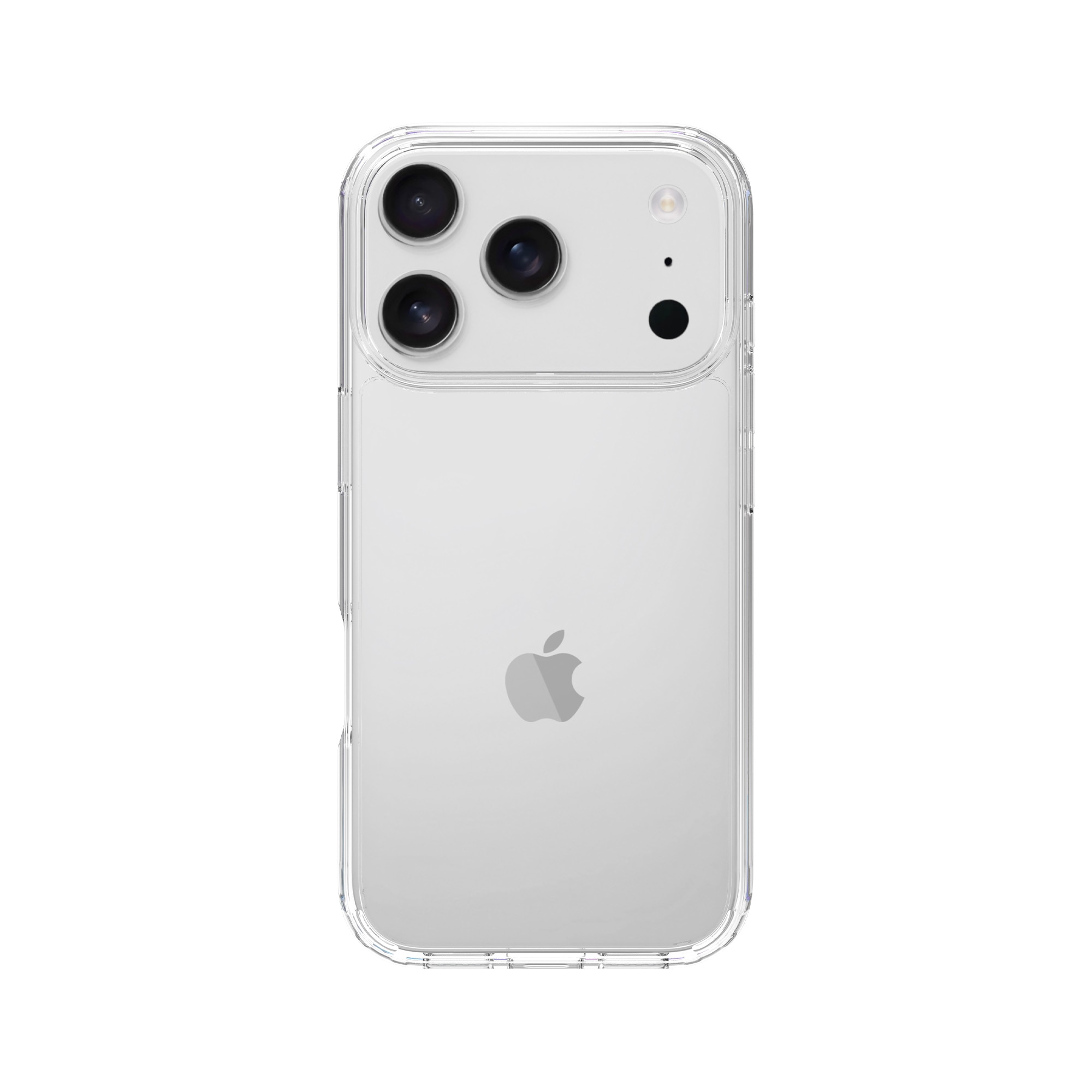 Funda híbrida para iPhone 17 Pro Max Transparente