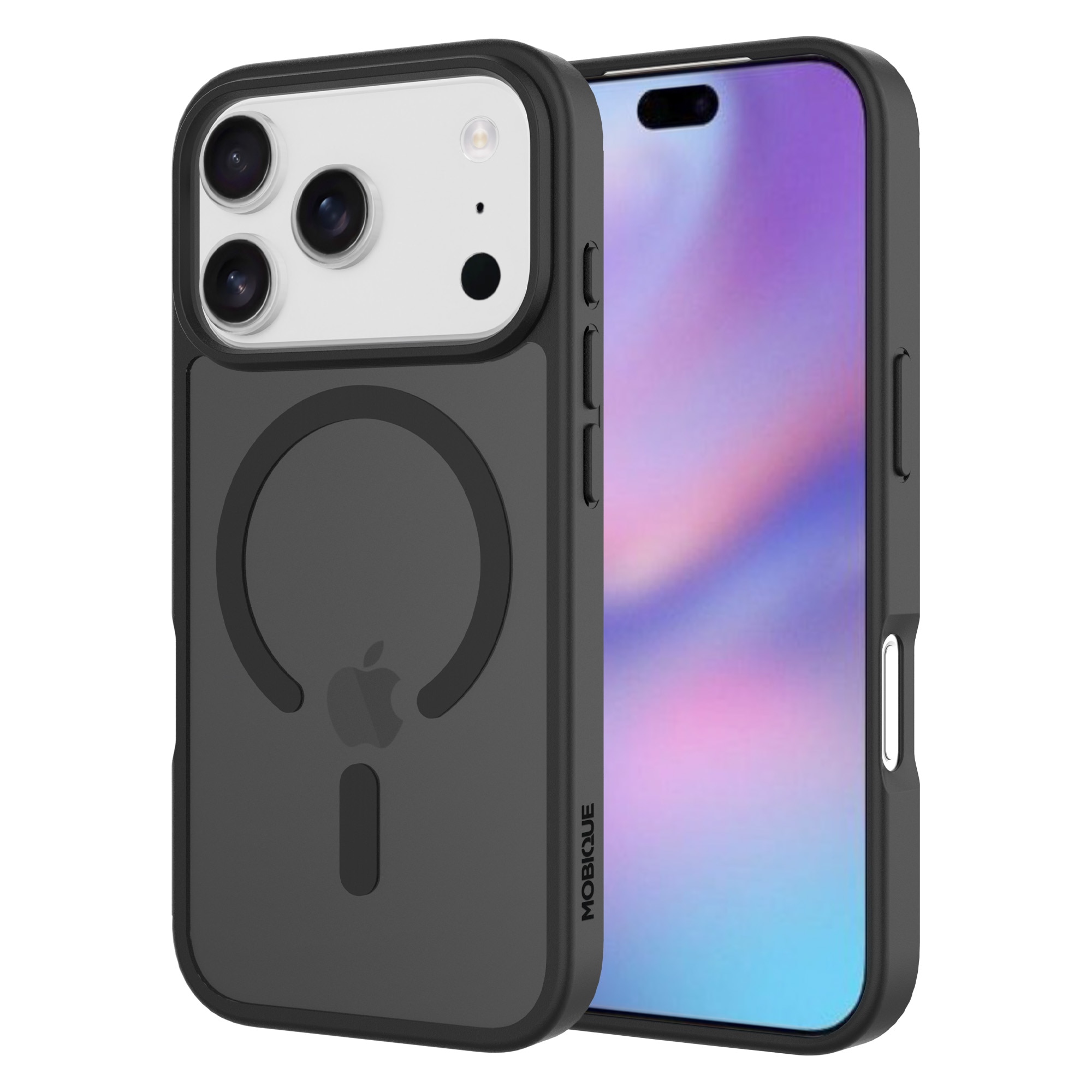Funda Magnetic Hybrid iPhone 17 Pro Max Frosted Black
