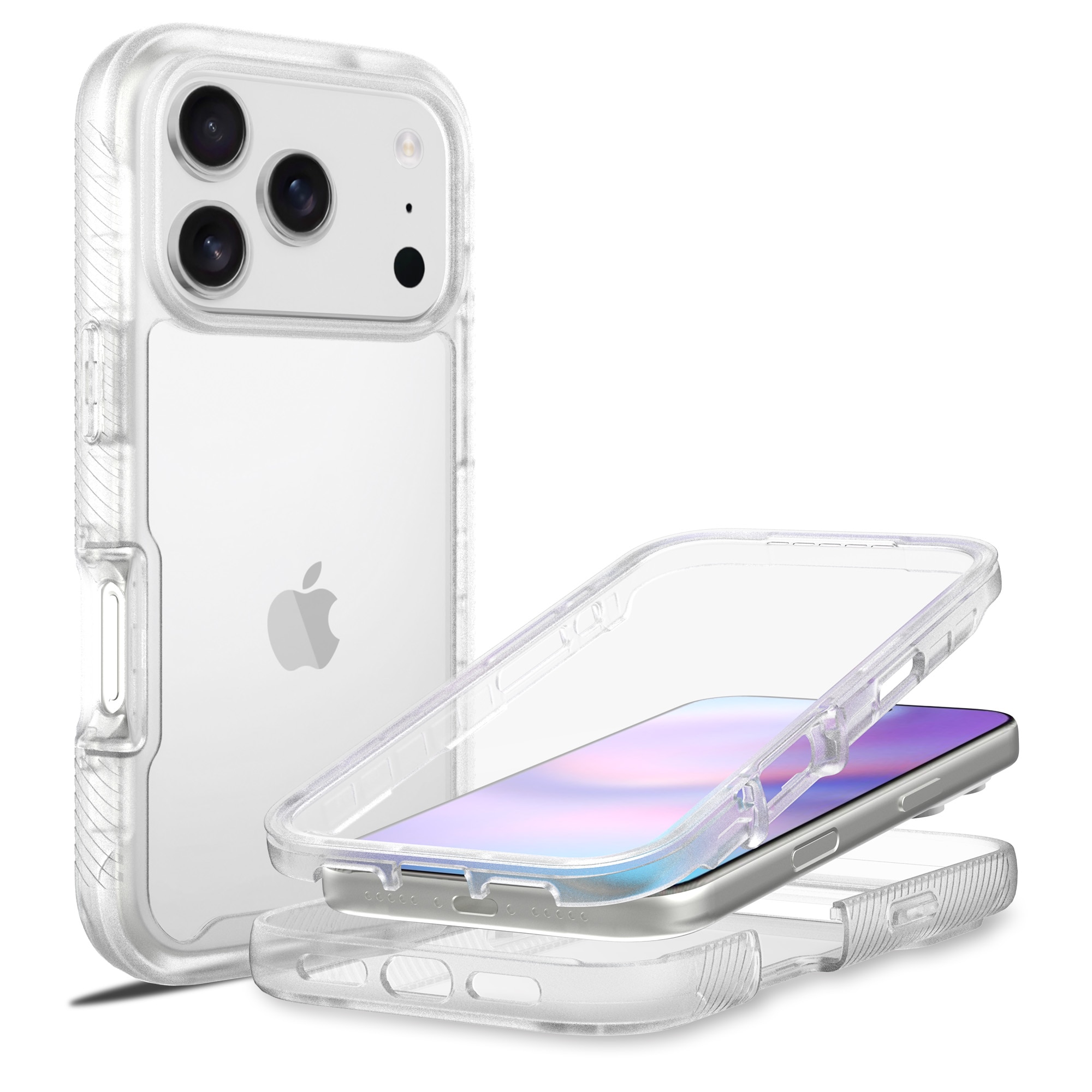 Funda Full Protection iPhone 17 Pro Max Transparente