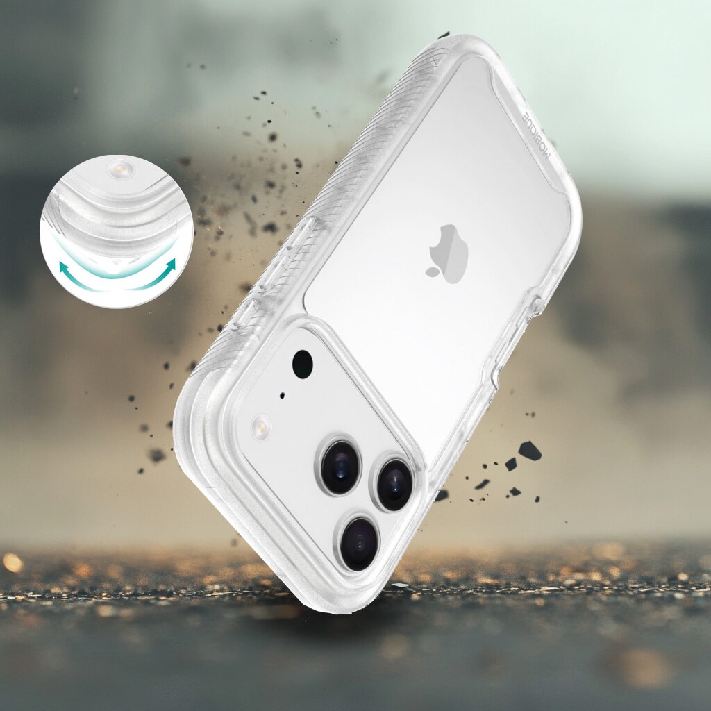 Funda Full Protection iPhone 17 Pro Transparente
