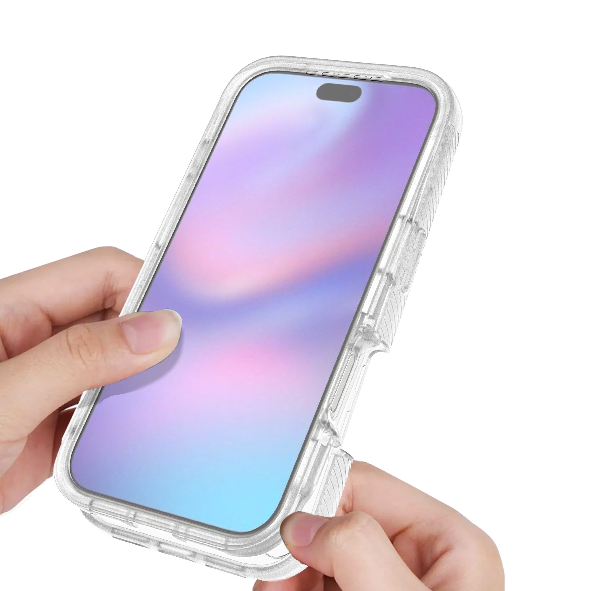 Funda Full Protection iPhone 17 Pro Transparente