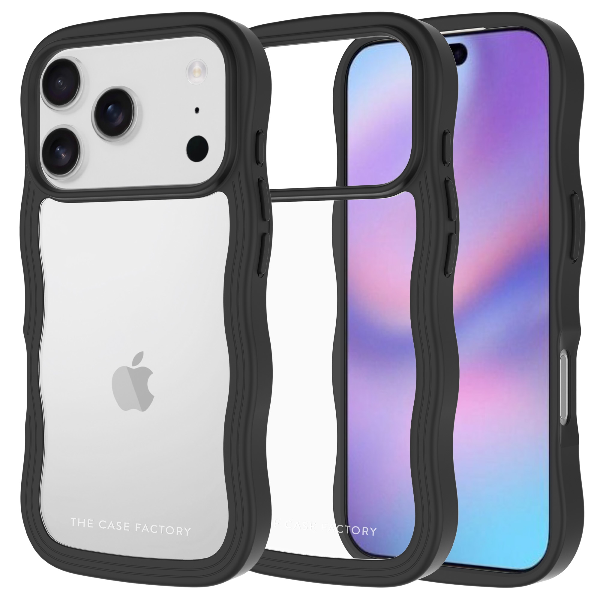 The Wave Case iPhone 17 Pro Negro