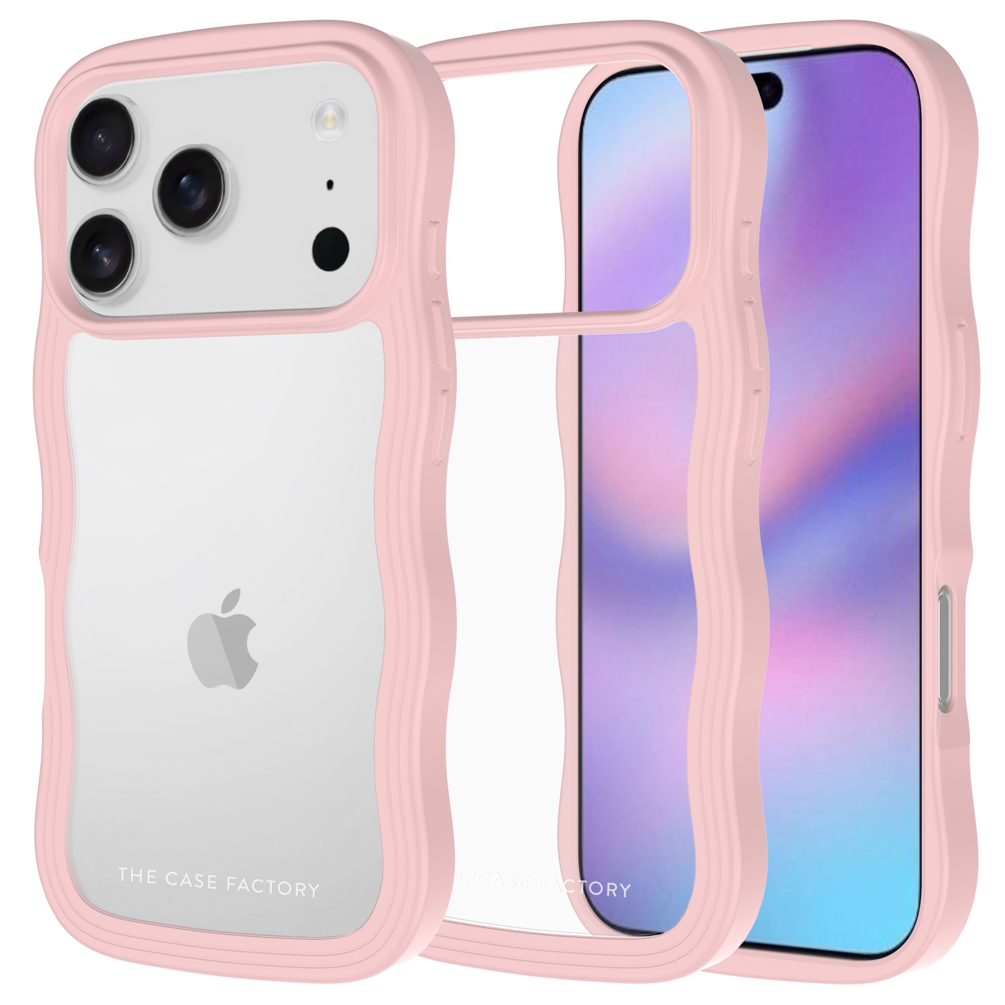 The Wave Case iPhone 17 Pro Rosa