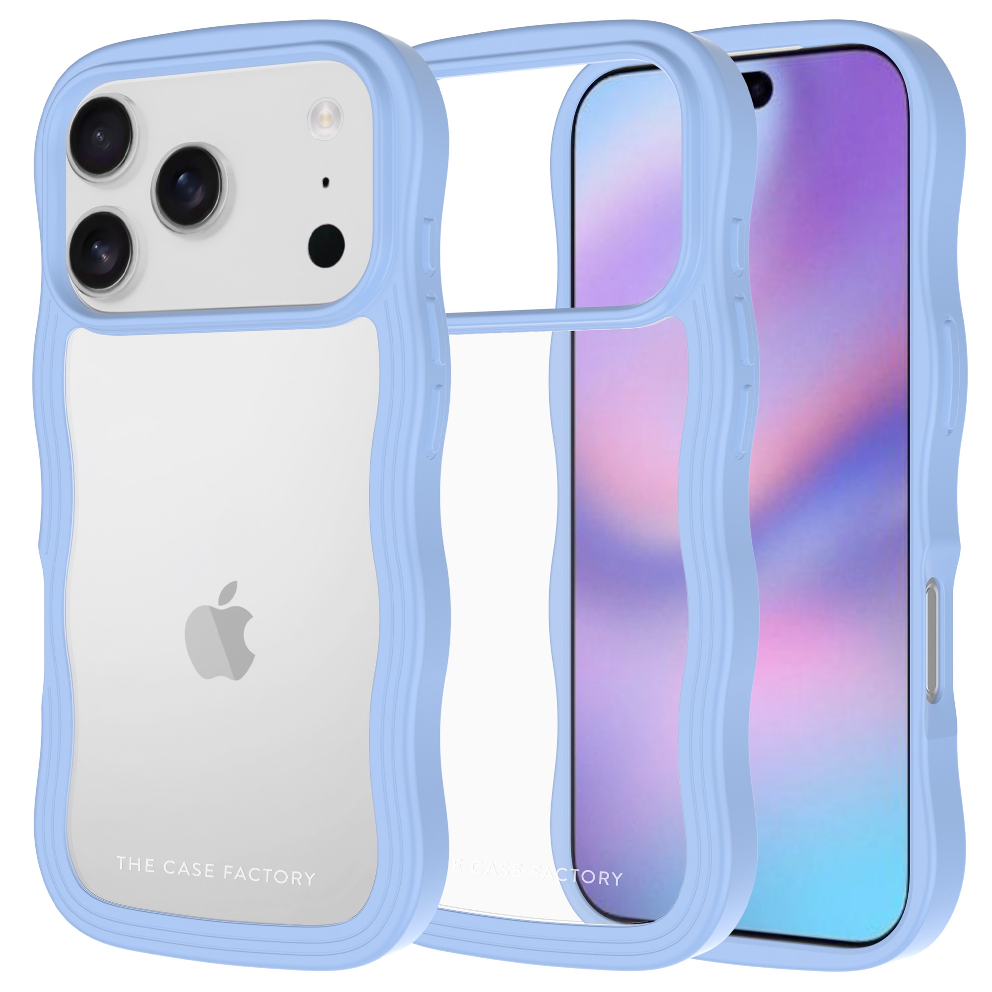 The Wave Case iPhone 17 Pro Azul