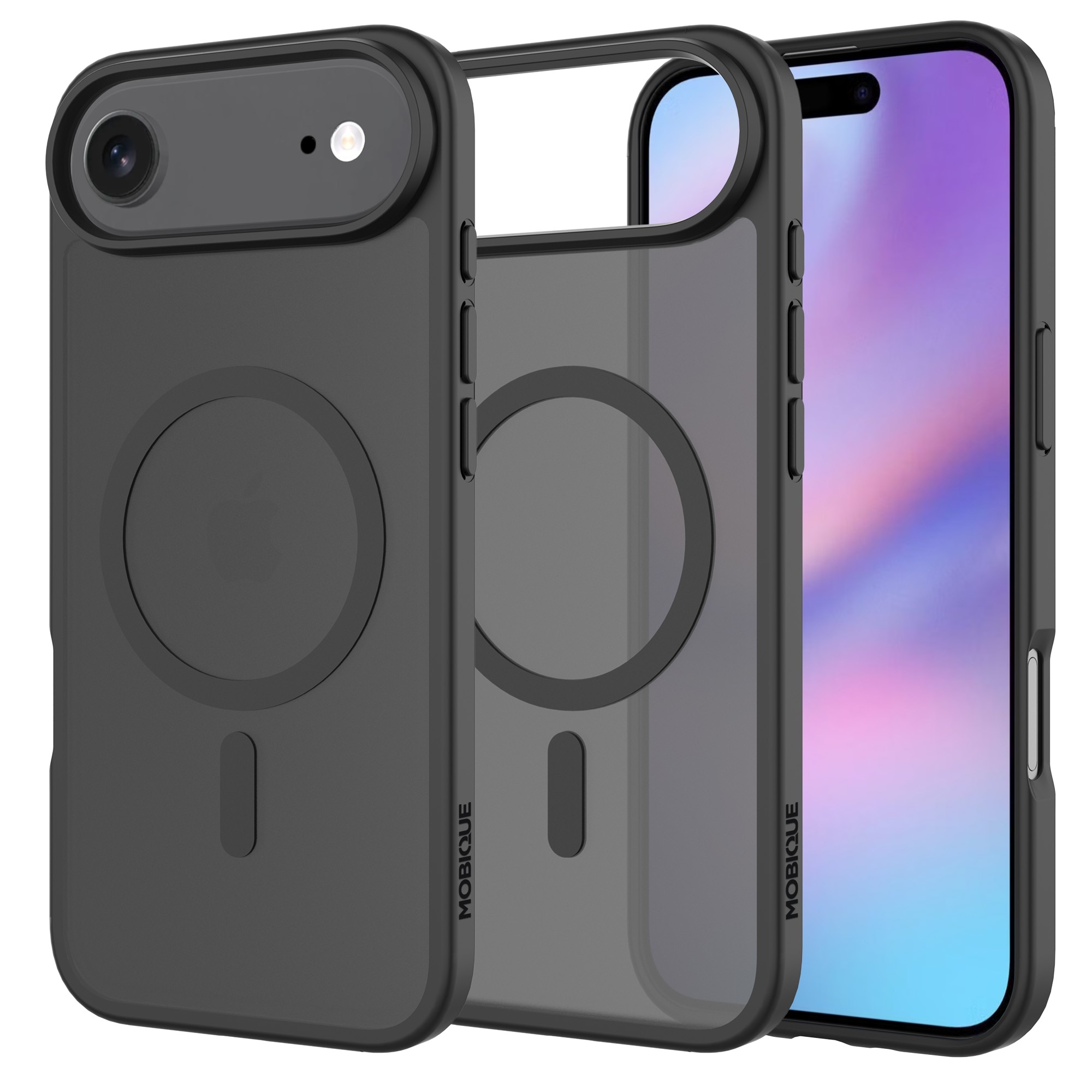 Funda Magnetic Hybrid iPhone Air Frosted Black