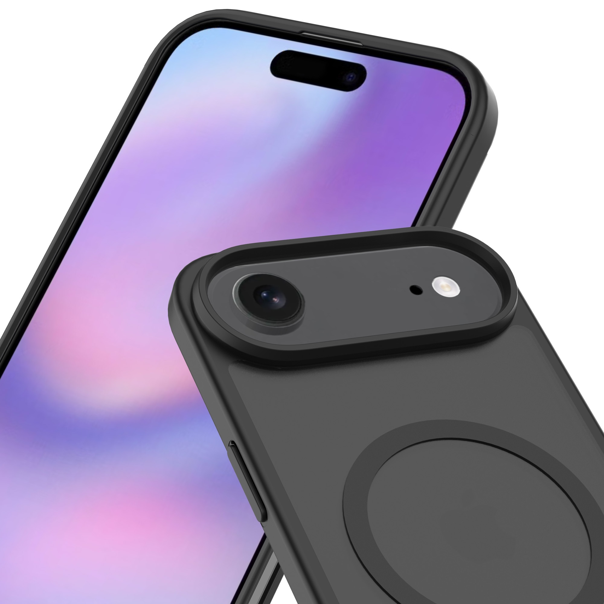 Funda Magnetic Hybrid iPhone Air Frosted Black