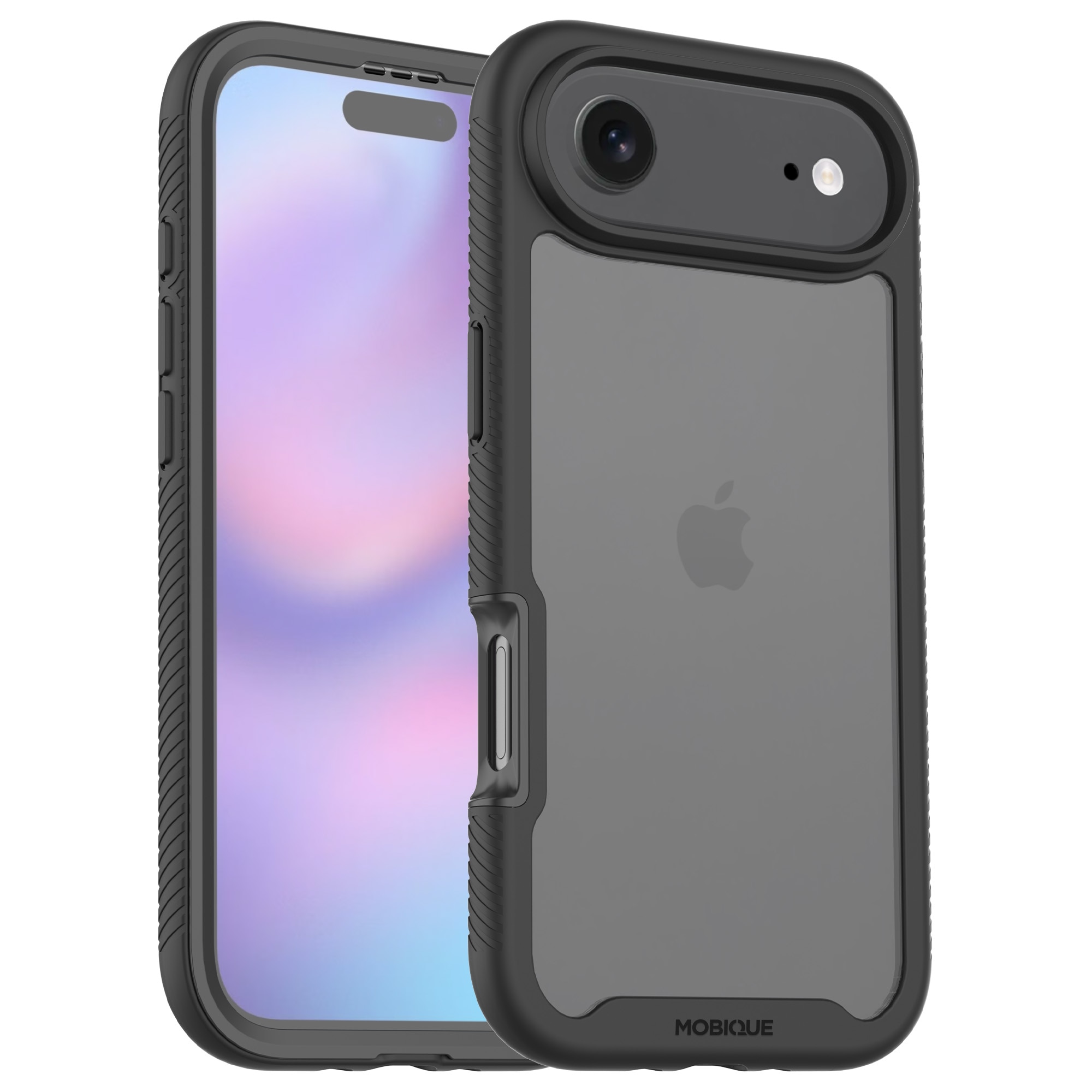 Funda Full Protection iPhone 17 Air Negro/transparente