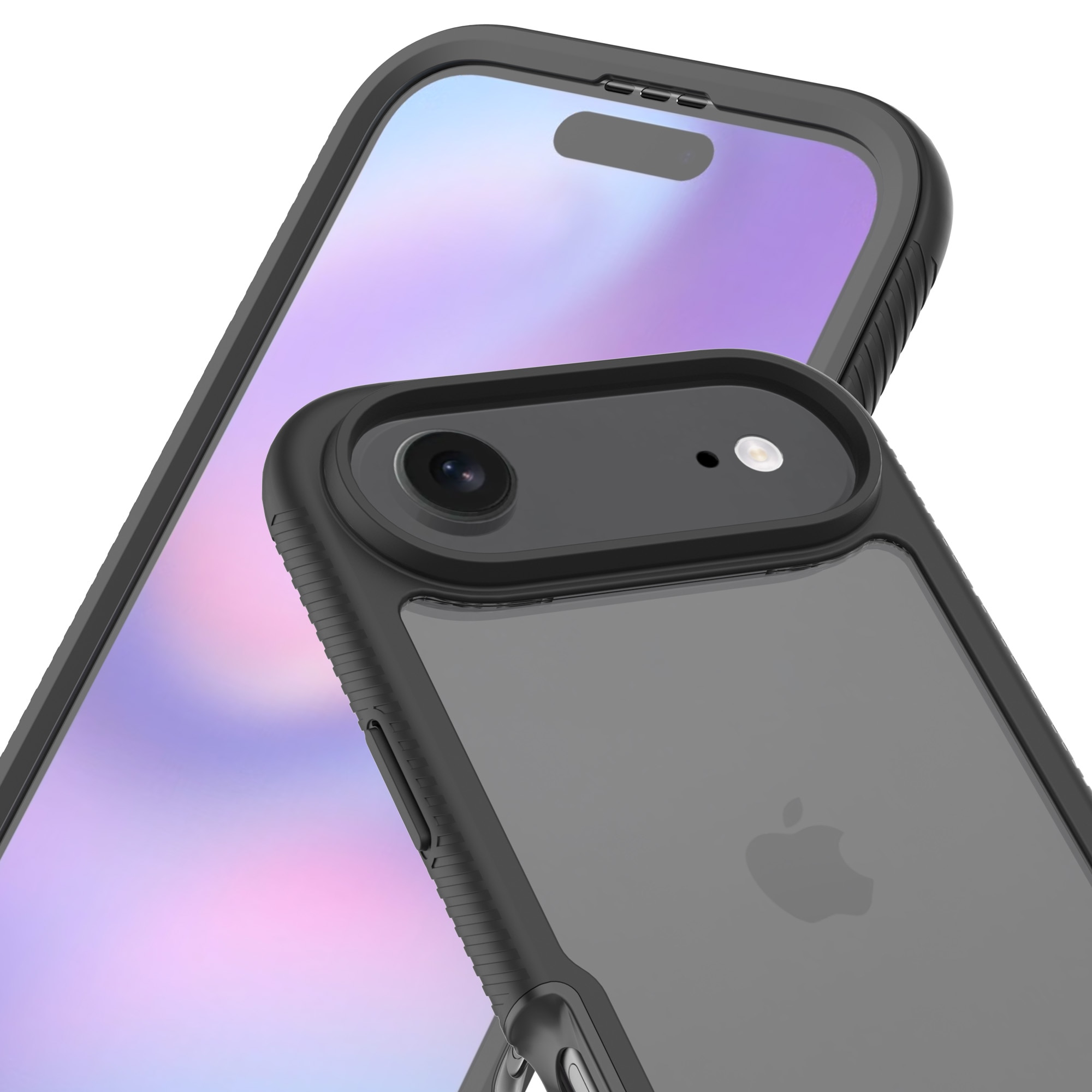Funda Full Protection iPhone 17 Air Negro/transparente