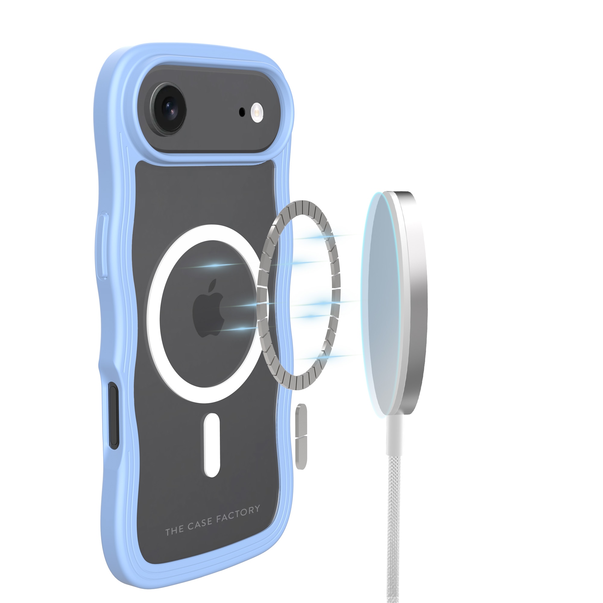The Wave Mag Case iPhone Air Azul