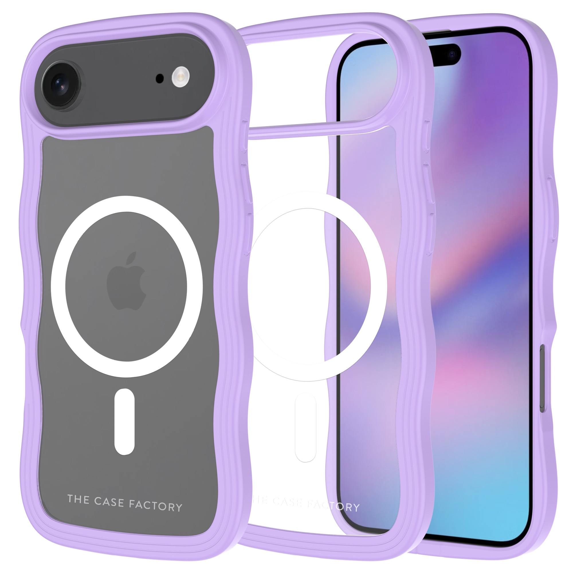 The Wave Mag Case iPhone Air Púrpura