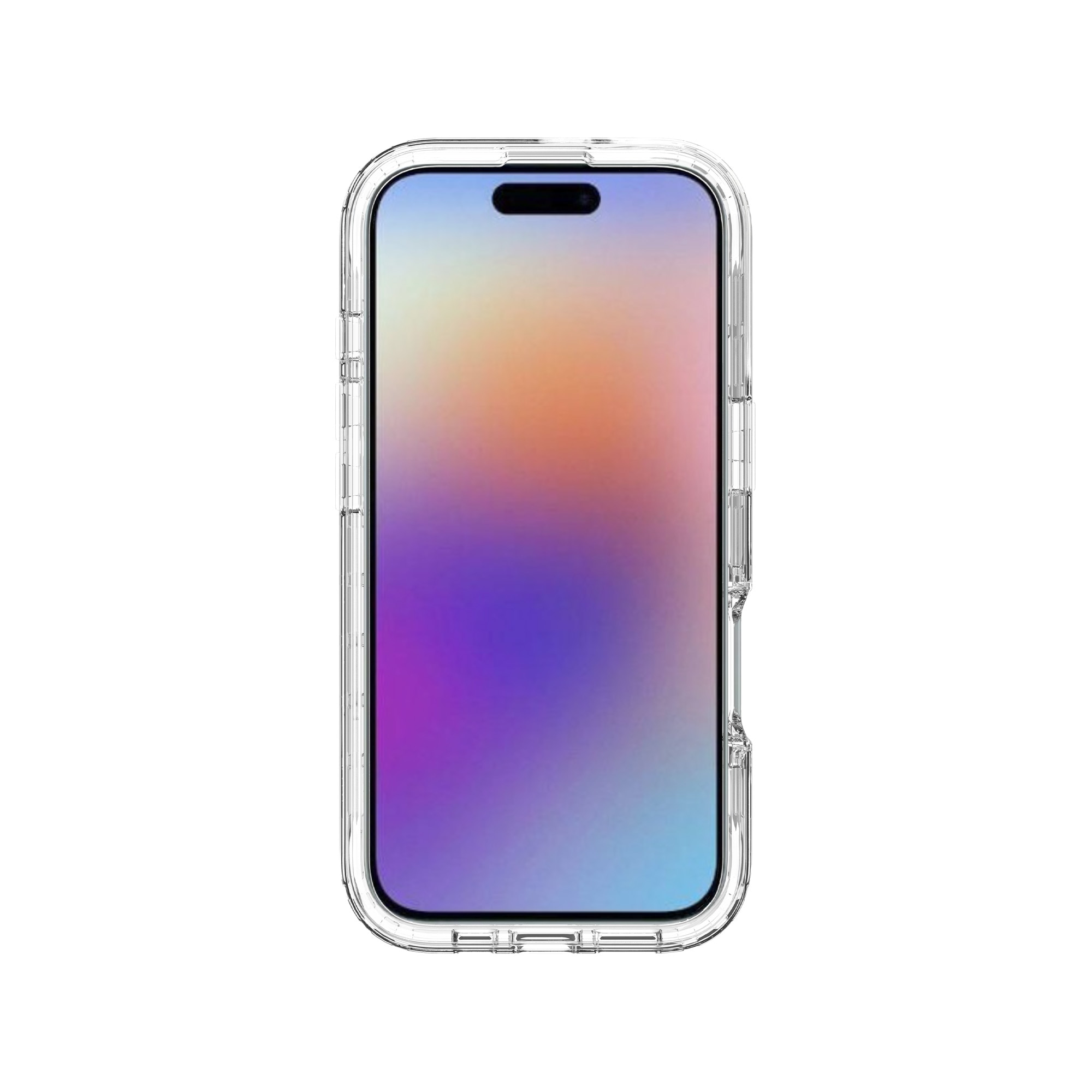 Funda con cobertura total iPhone 17 Transparente