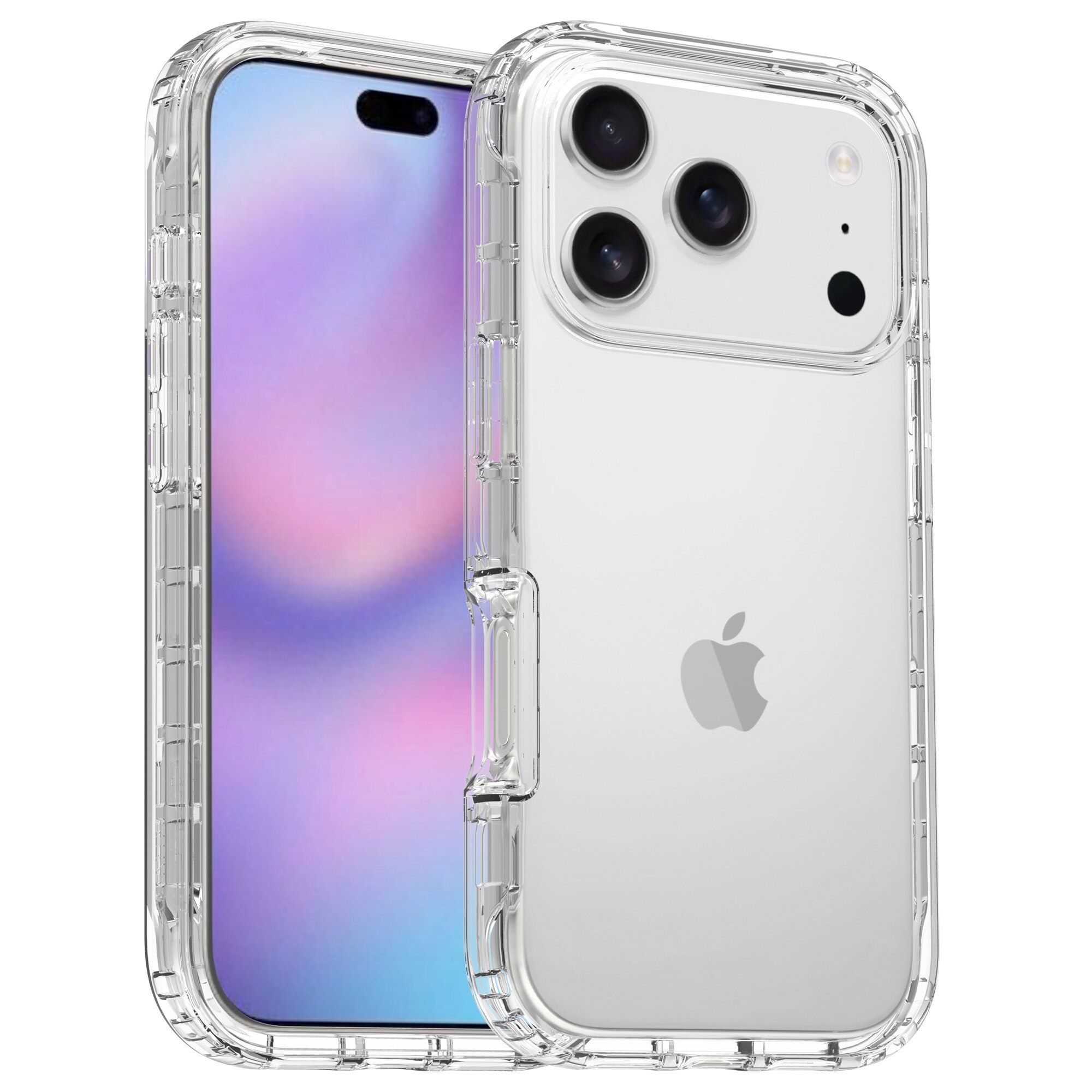Funda con cobertura total iPhone 17 Pro Max Transparente
