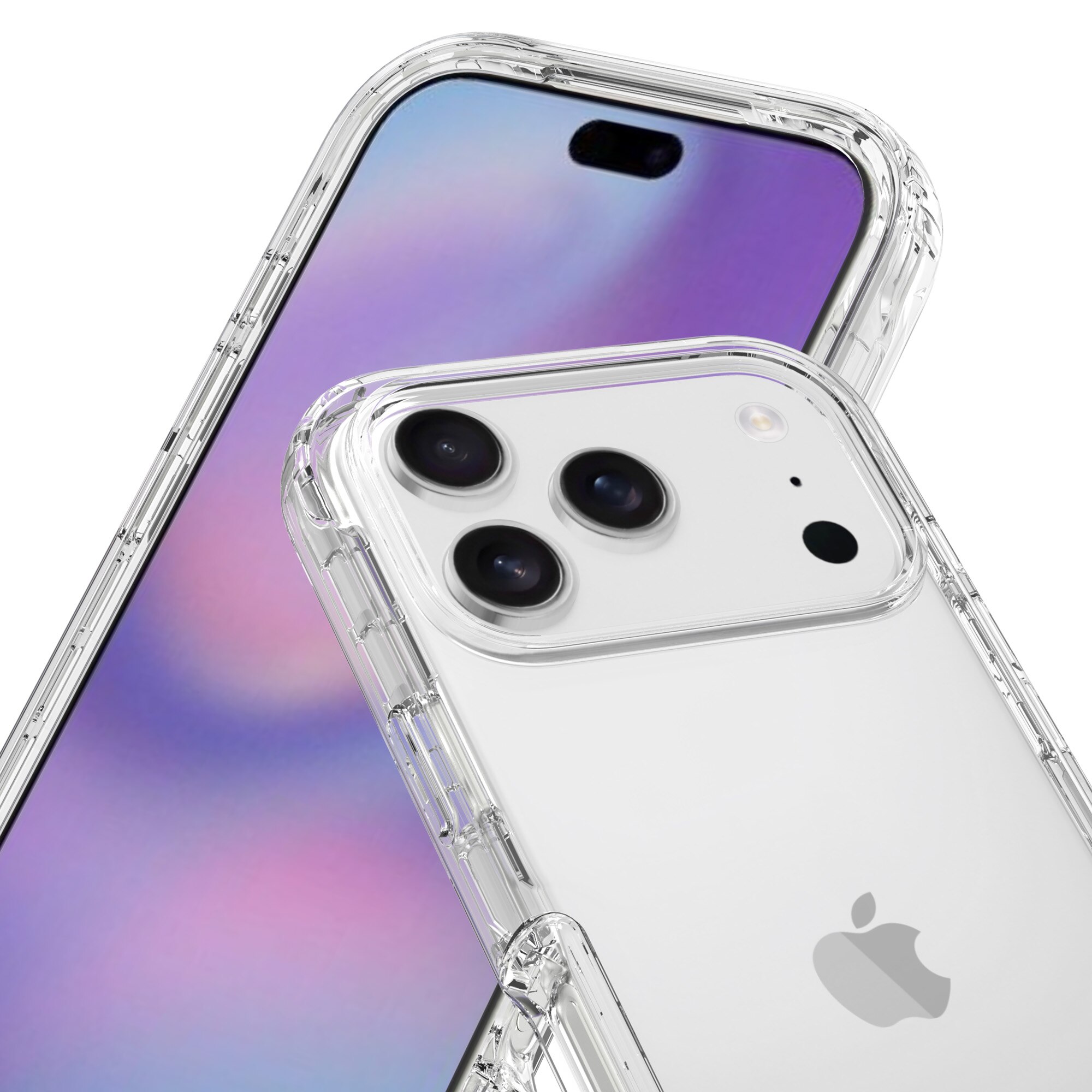 Funda con cobertura total iPhone 17 Pro Max Transparente