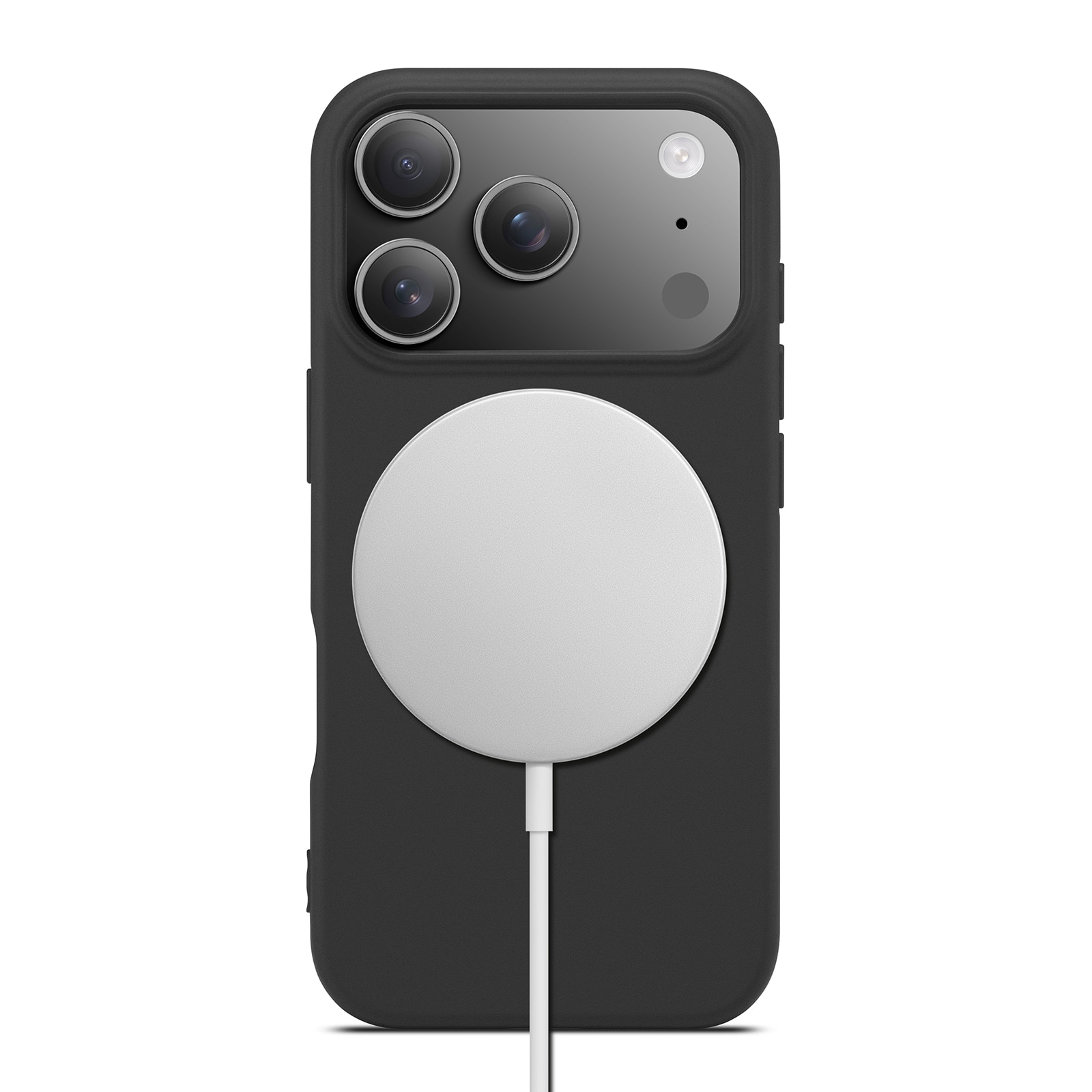 Funda TPU MagSafe iPhone 17 Pro Max Negro