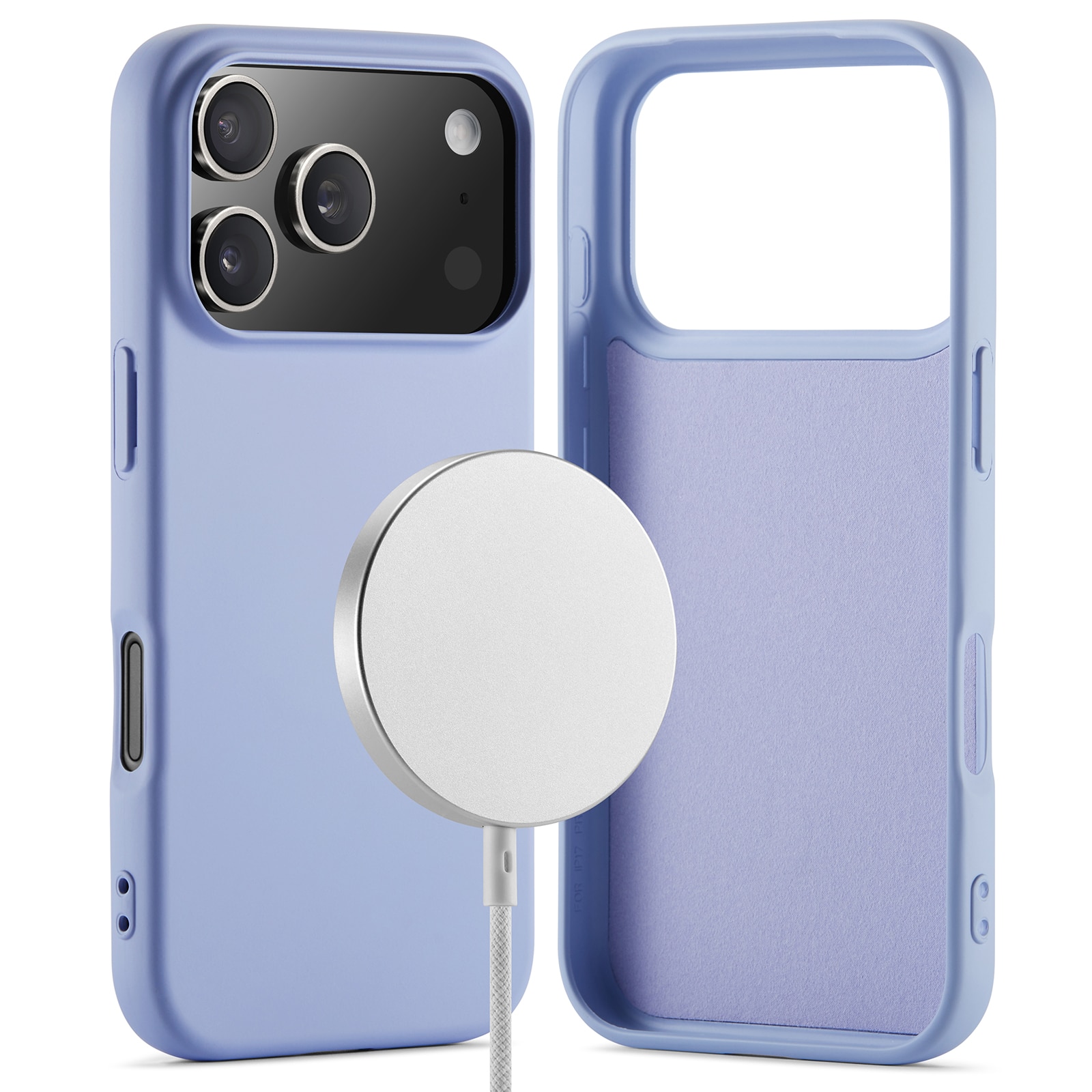 Funda TPU MagSafe iPhone 17 Pro Max Púrpura