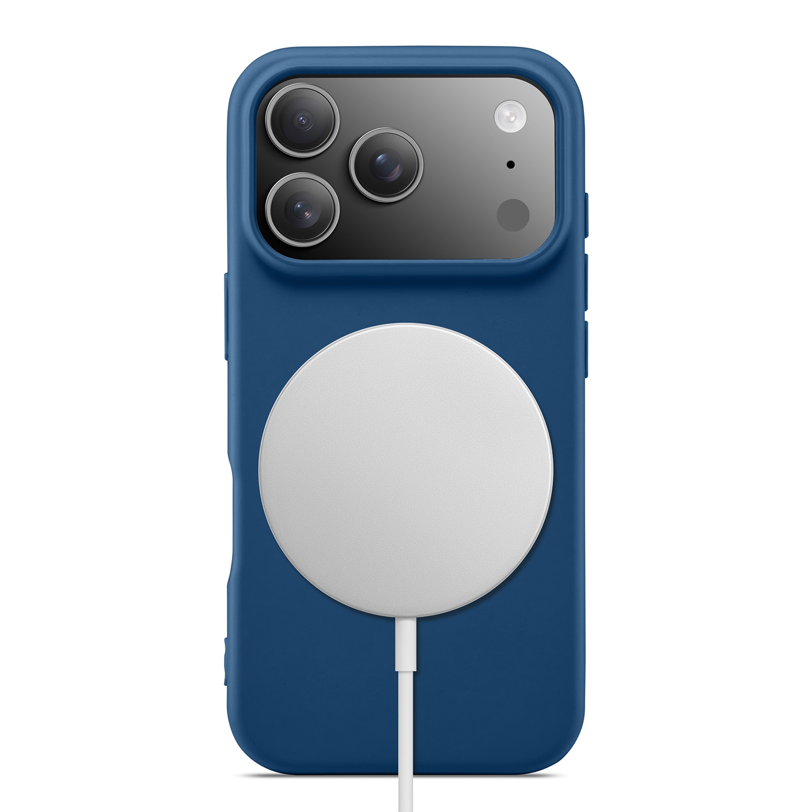 Funda TPU MagSafe iPhone 17 Pro Max Azul oscuro